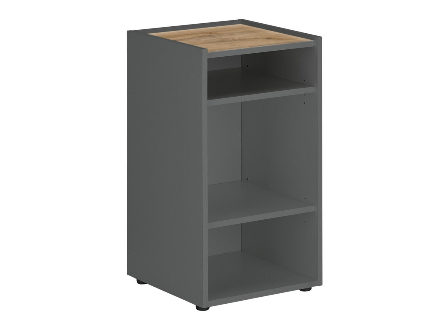 Estantería Elbsori 149 (Antracita + Roble wotan)