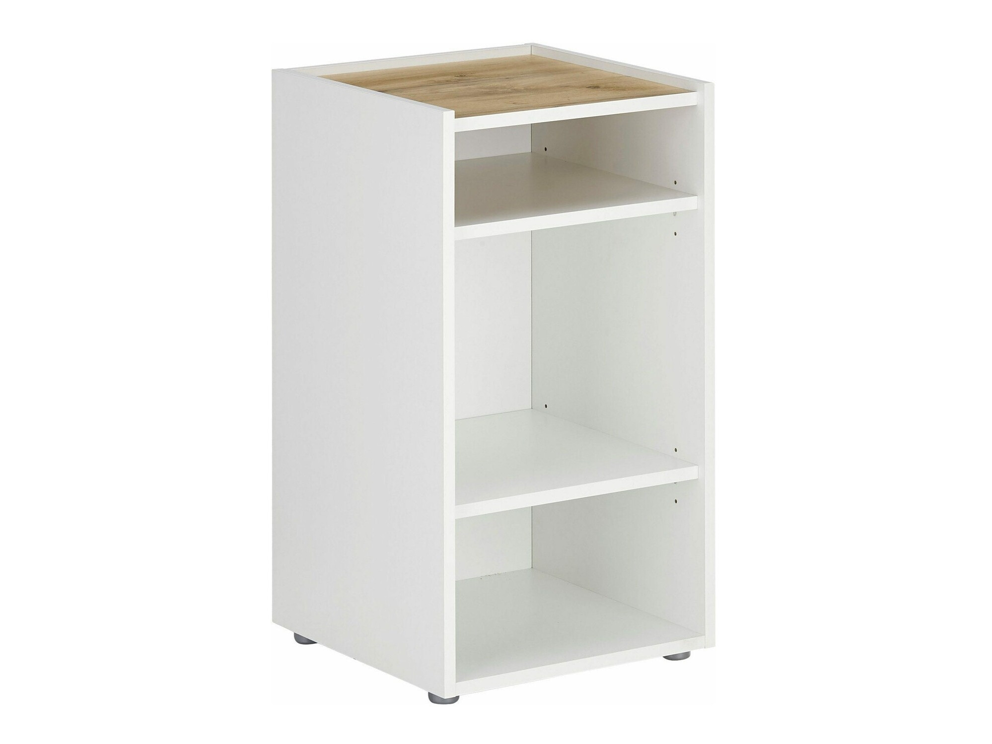 Estantería Elbsori 149 (Blanco + Roble wotan)