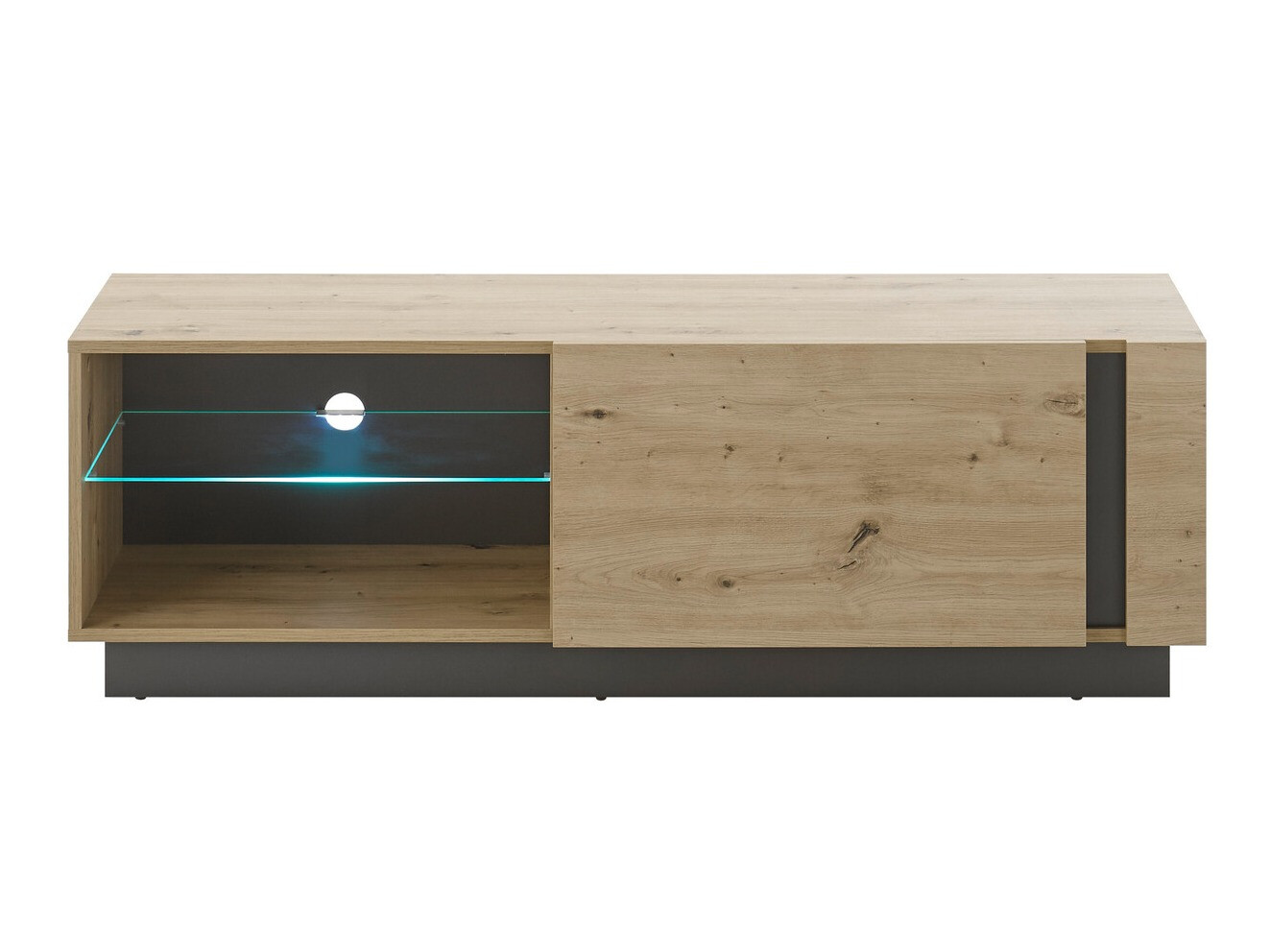 Mueble TV Veropho 102 (Roble Artisan + Grafito)