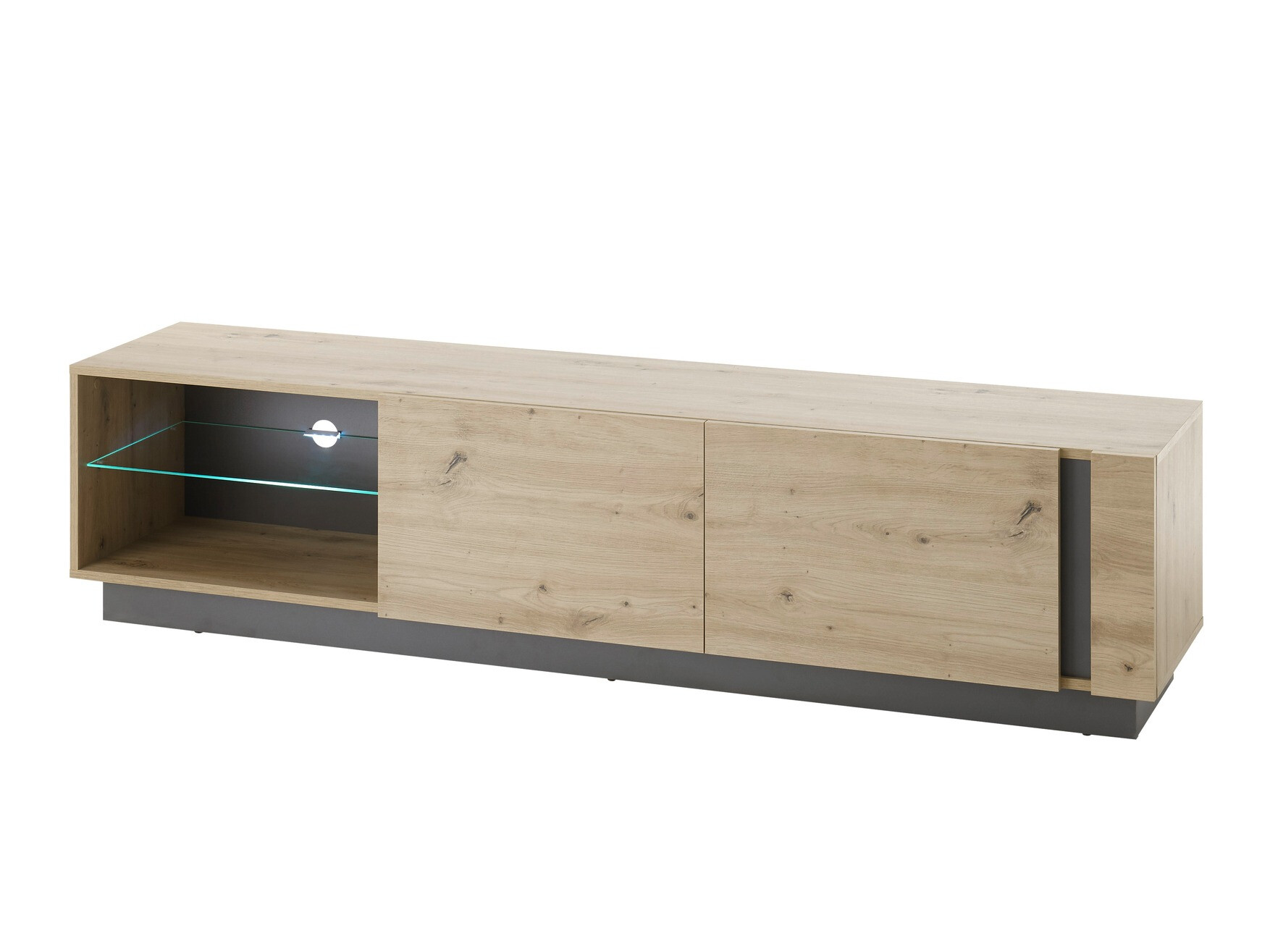 Mueble TV Veropho 103 (Roble Artisan + Grafito)