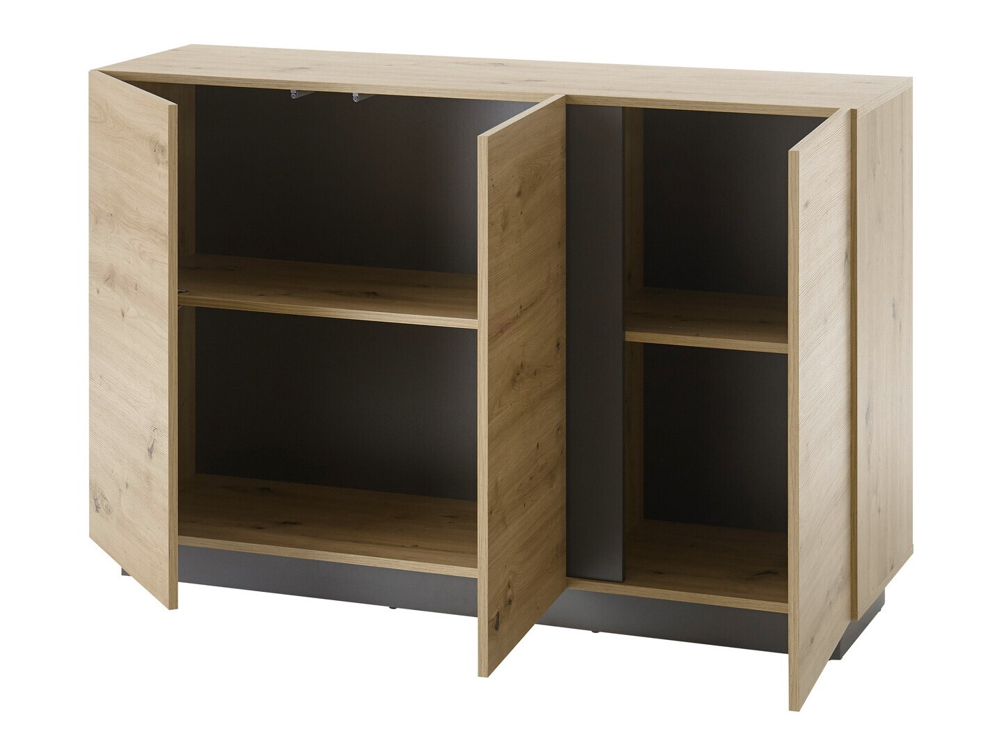 Aparador Veropho 106 (Roble Artisan + Grafito)