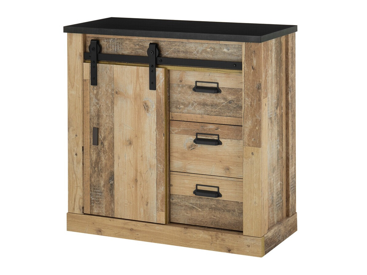 Cómoda Cirtale 117 (Antracita + Arbol envejecido)