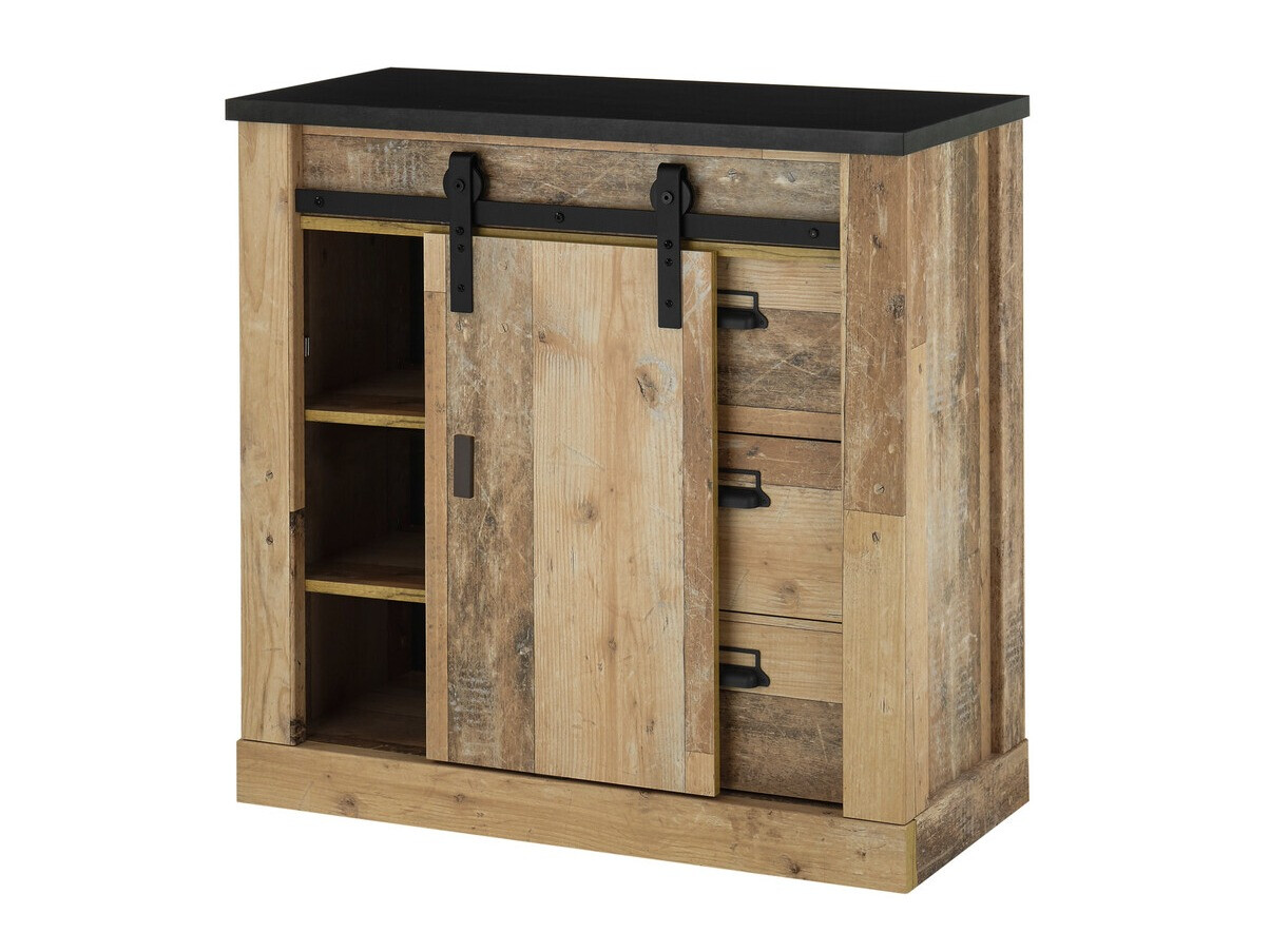 Cómoda Cirtale 117 (Antracita + Arbol envejecido)