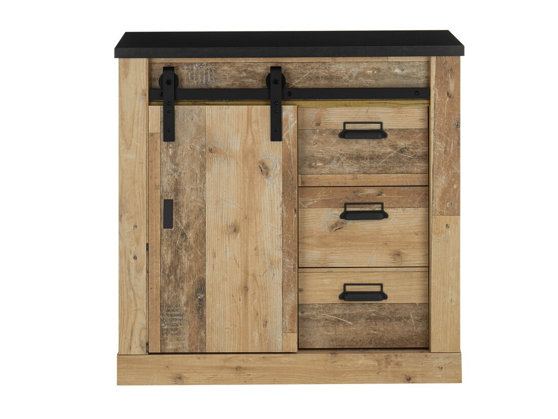 Cómoda Cirtale 117 (Antracita + Arbol envejecido)