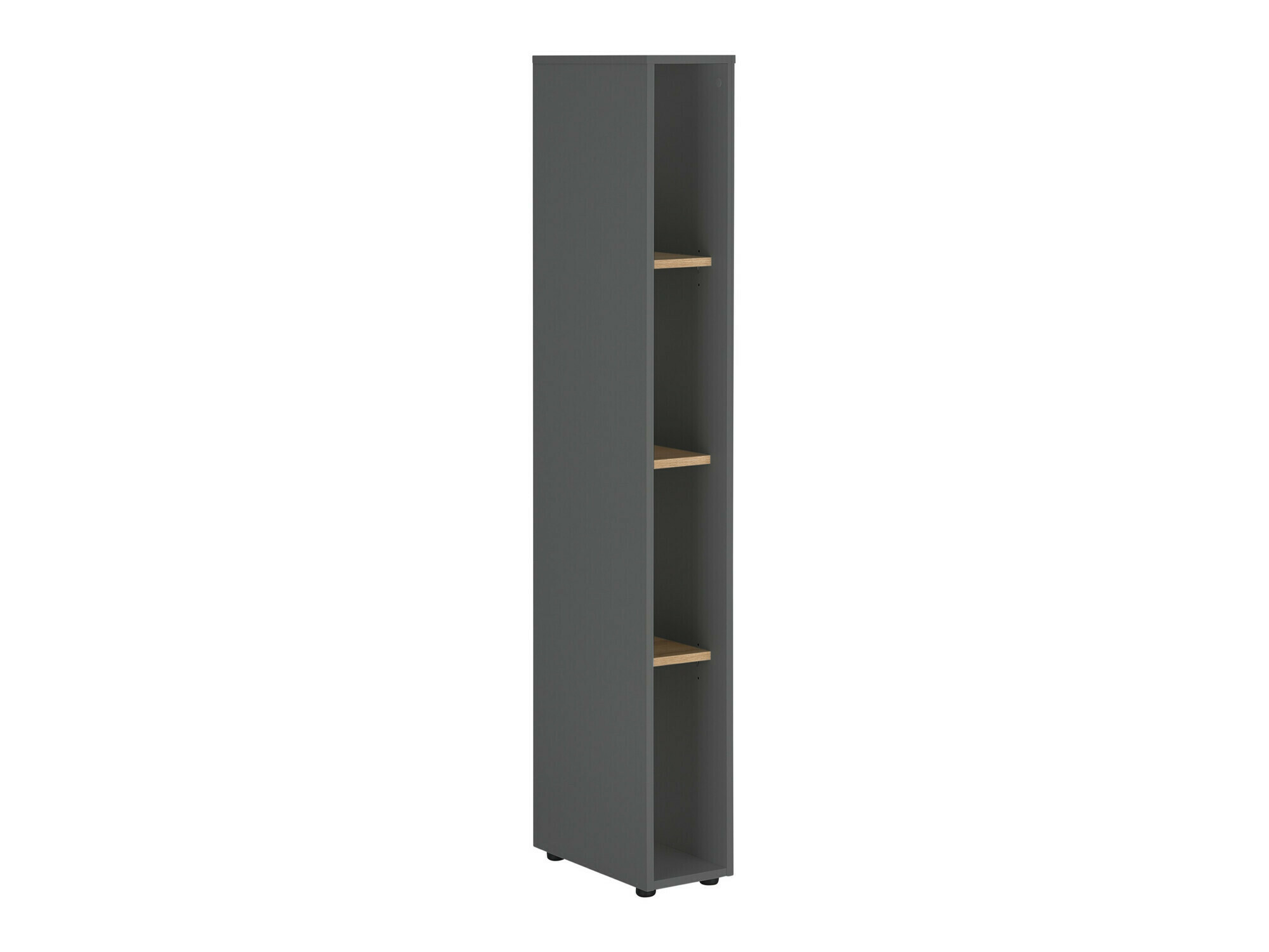 Conjunto para oficina en casa Elbsori 154 (Antracita + Roble wotan)