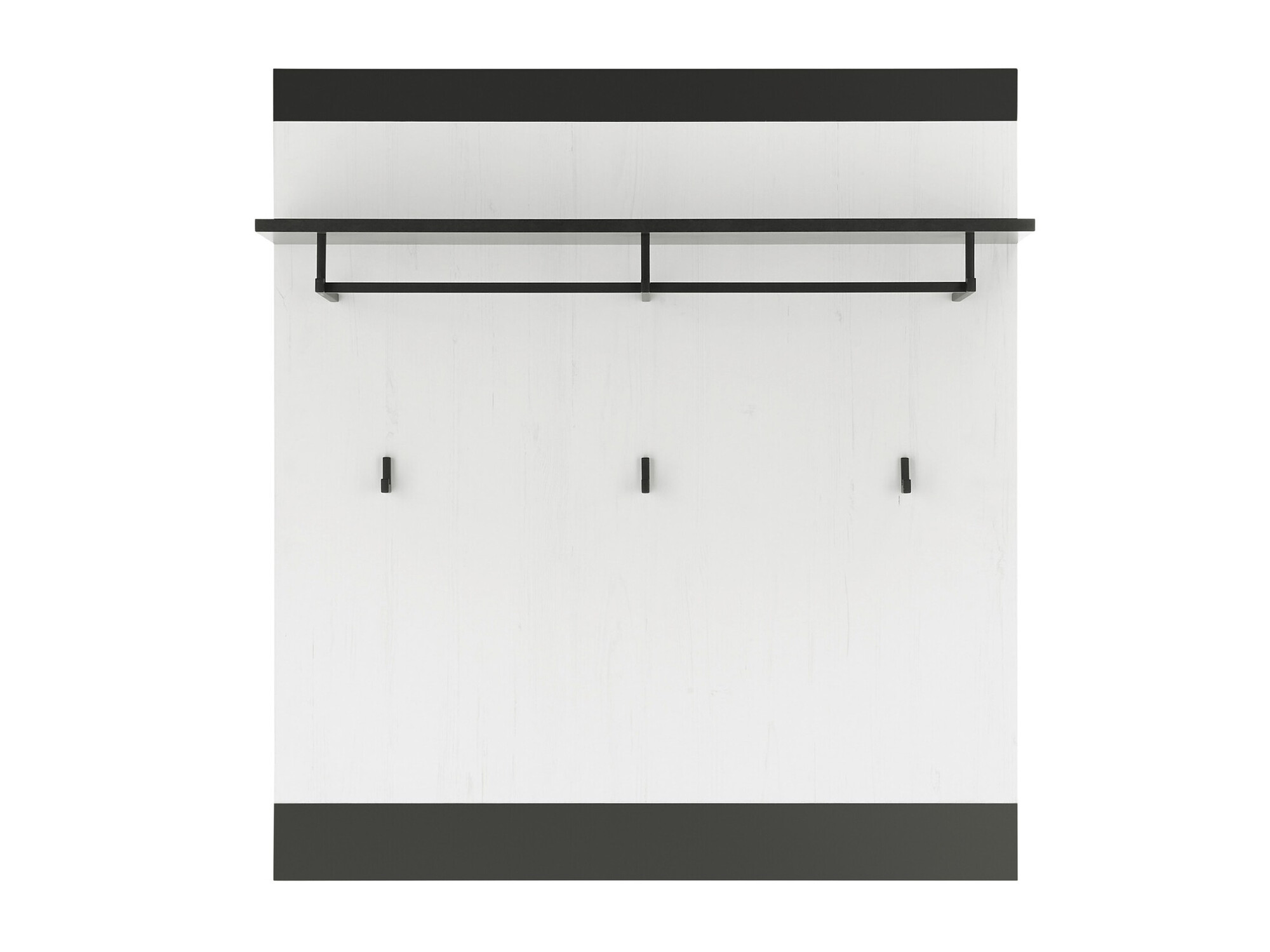 Perchero Cirtale 126 (Antracita + Pino blanqueado)