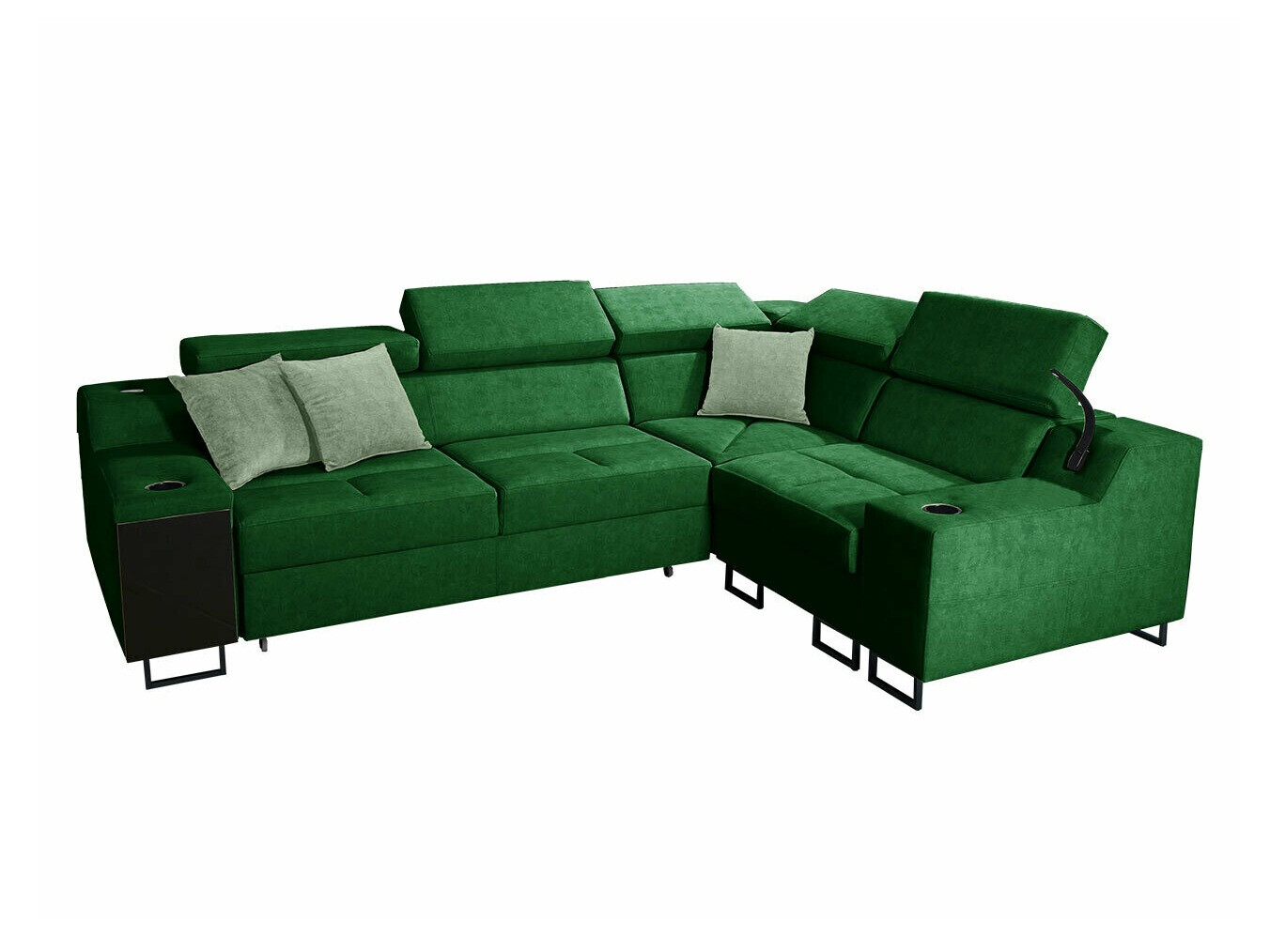 Sofá rinconero Sarasota 136 (Uttario Velvet 2951 + Uttario Velvet 2954)