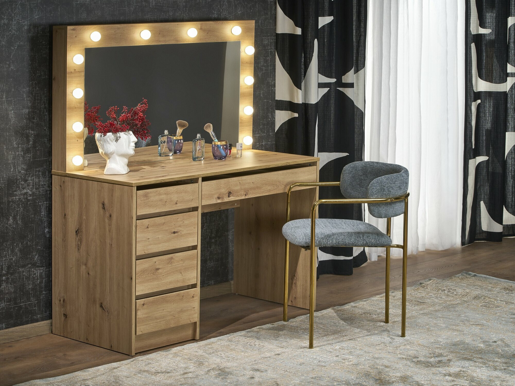 Tocador Houston 1504 (Roble Artisan)