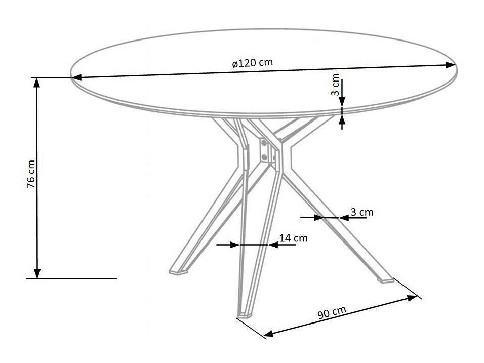 Conjunto de mesas y sillas para comedor Houston 727