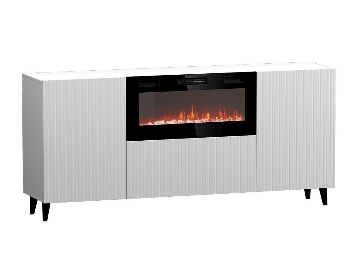 Aparador Levmari 104 (Blanco + Negro)