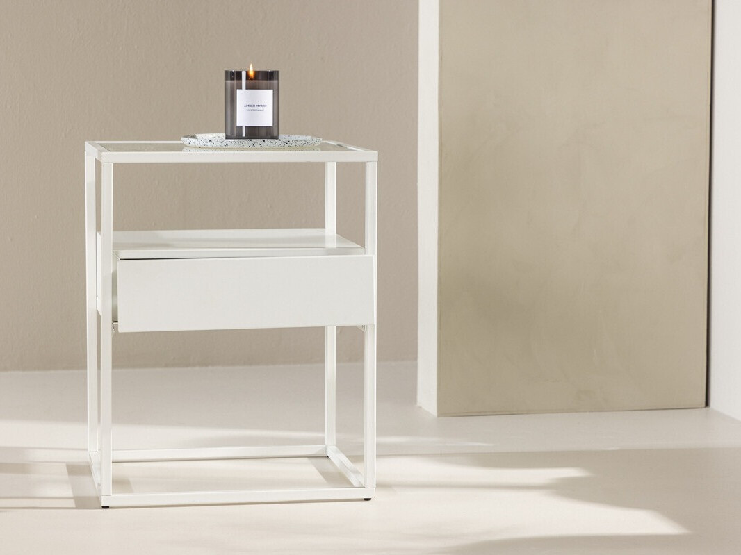 Mesa auxiliar Dallas 4367 (Blanco)