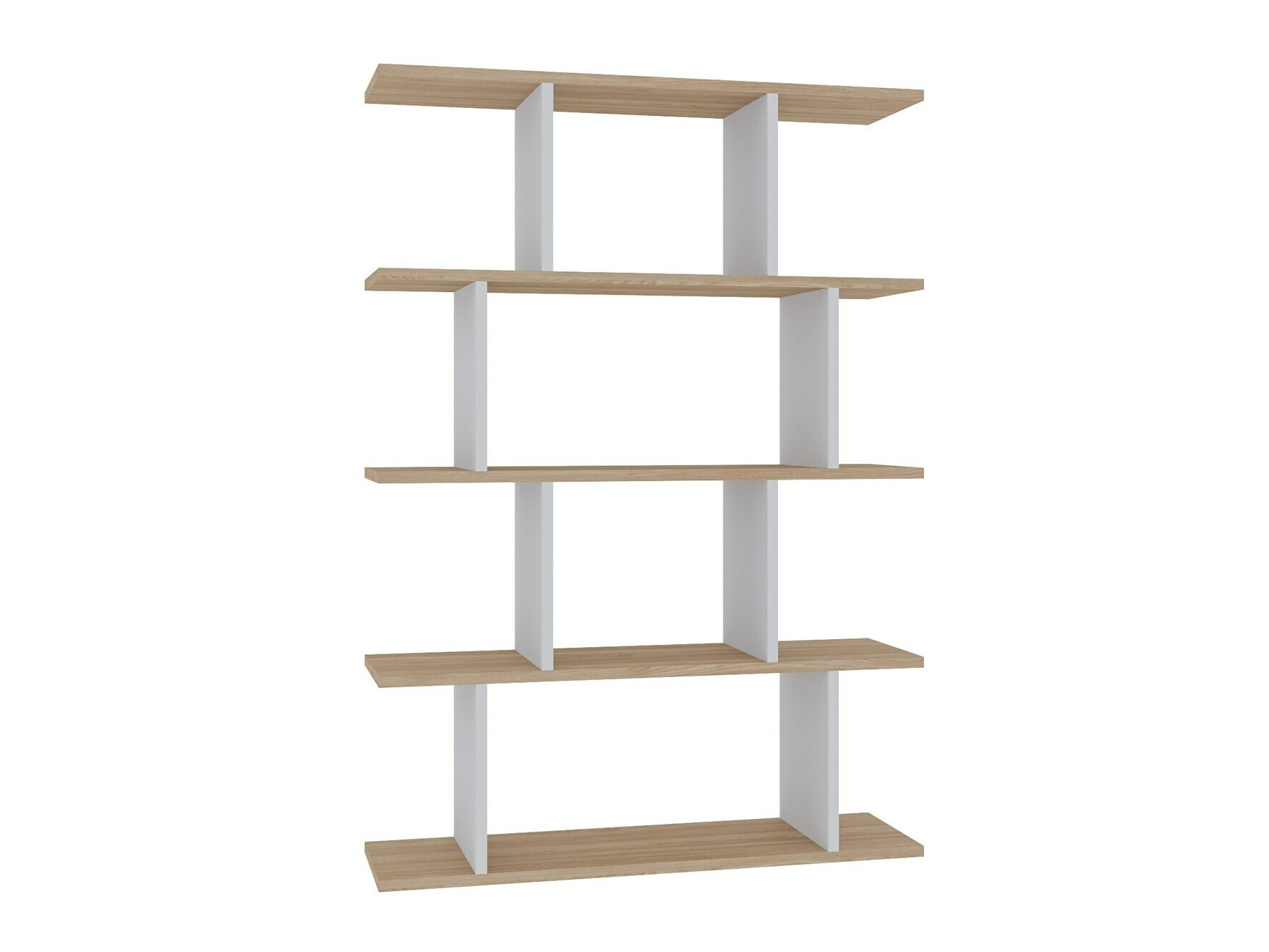 Estantería Kailua 1048 (Roble + Blanco)