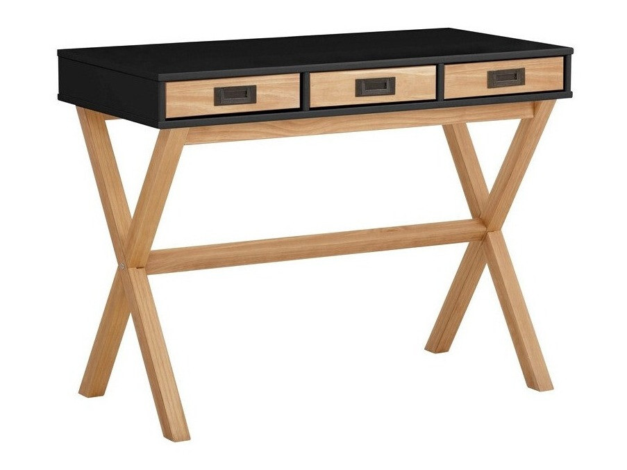 Mesa de oficina Denton 209 (Negro + Pino)