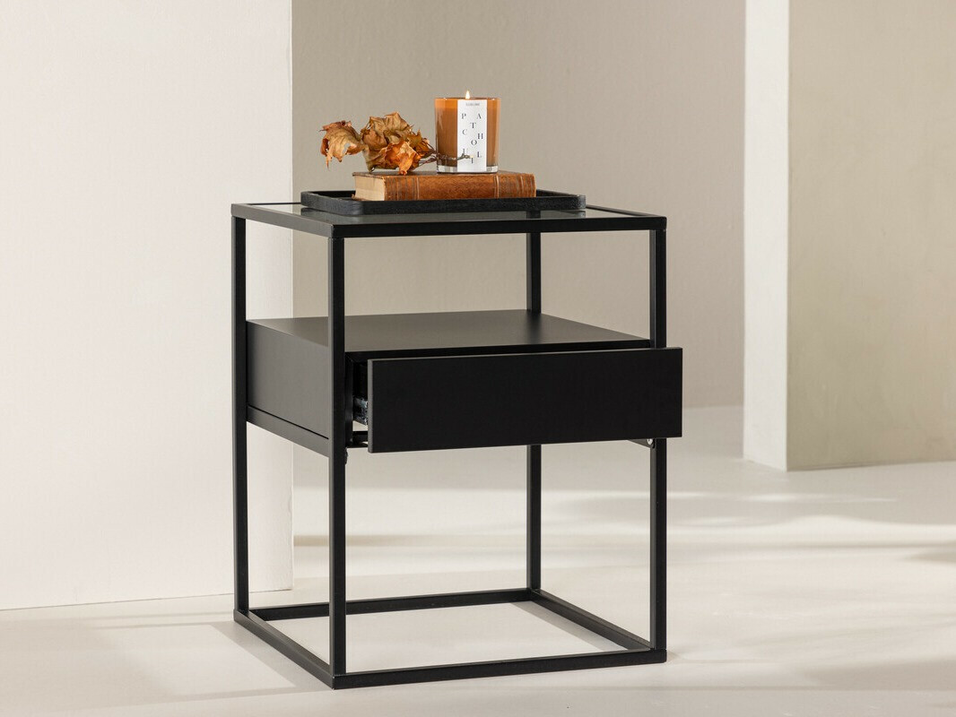 Mesa auxiliar Dallas 4367 (Negro)