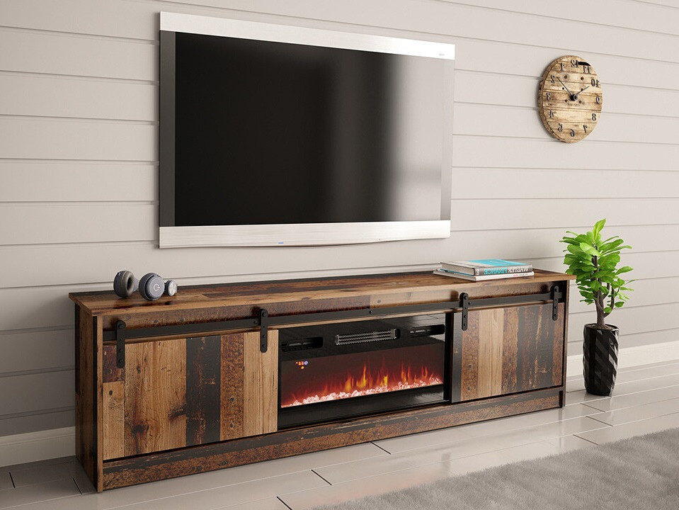 Mueble TV Charlotte 165 (Arbol envejecido)