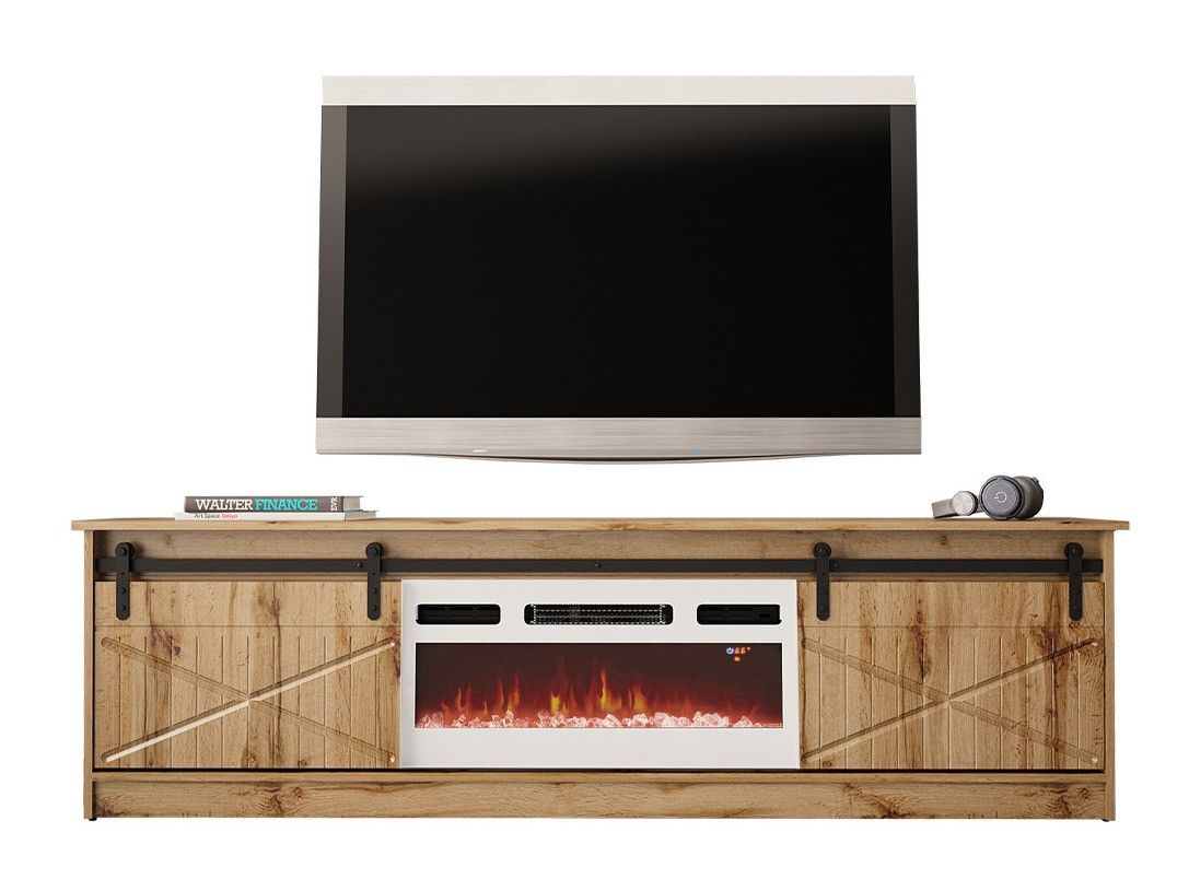 Mueble TV Charlotte 165 (Roble wotan)