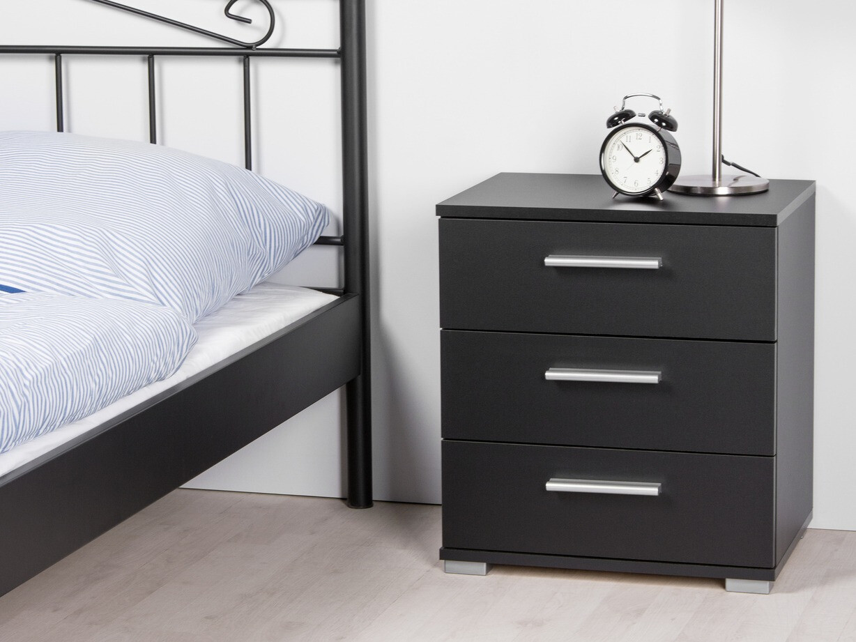 Mesilla de noche Findlay 122 (Negro)