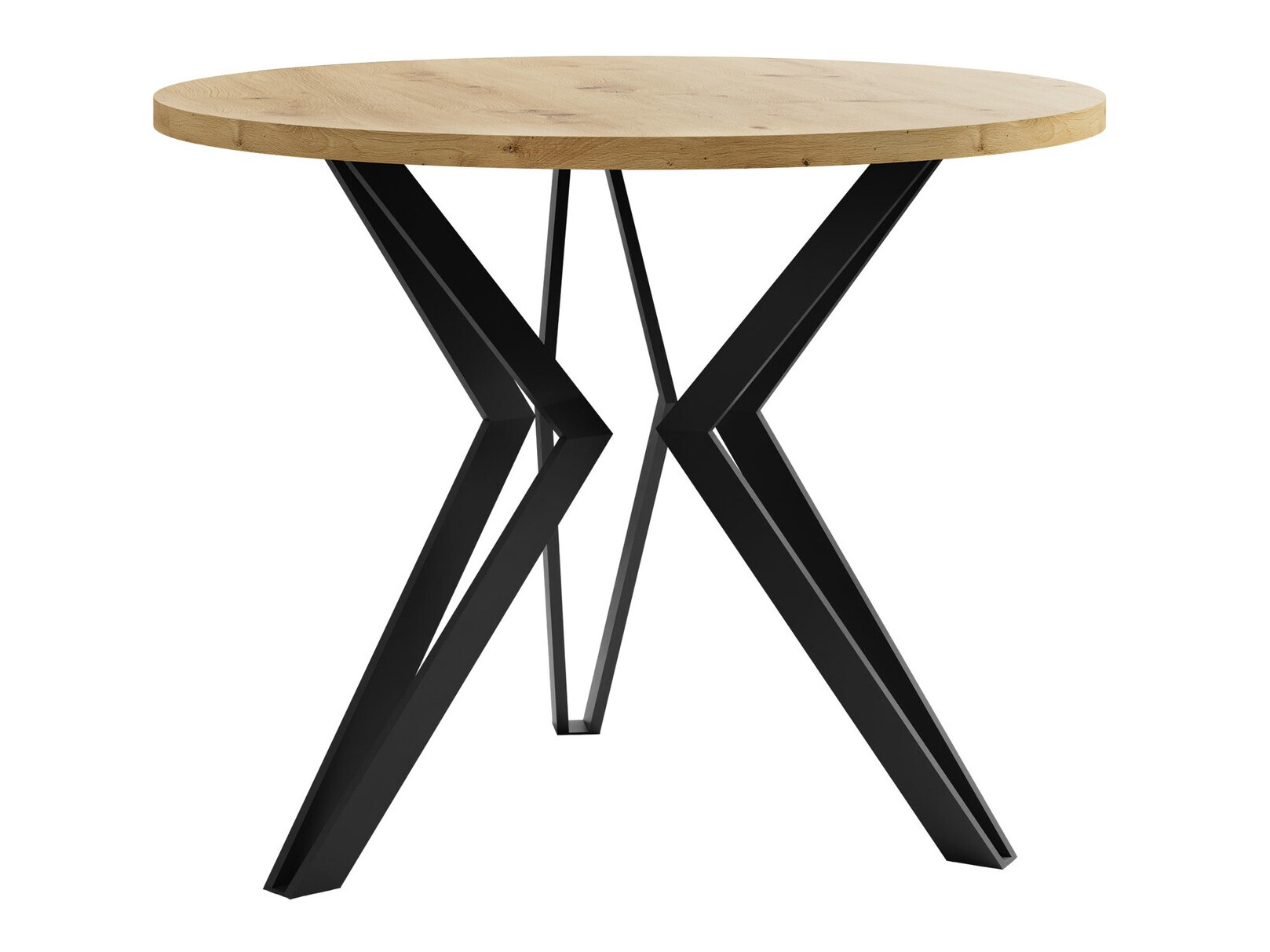 Mesa de centro Dearborn 105 (Roble Artisan + Negro)