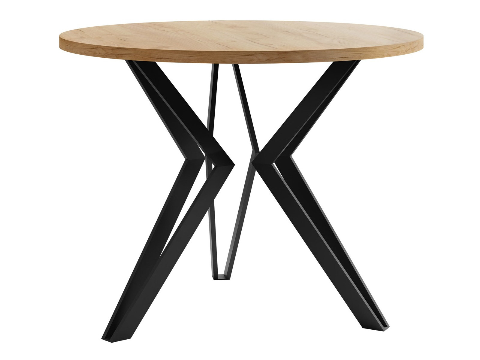 Mesa de centro Dearborn 105 (Roble dorado + Negro)