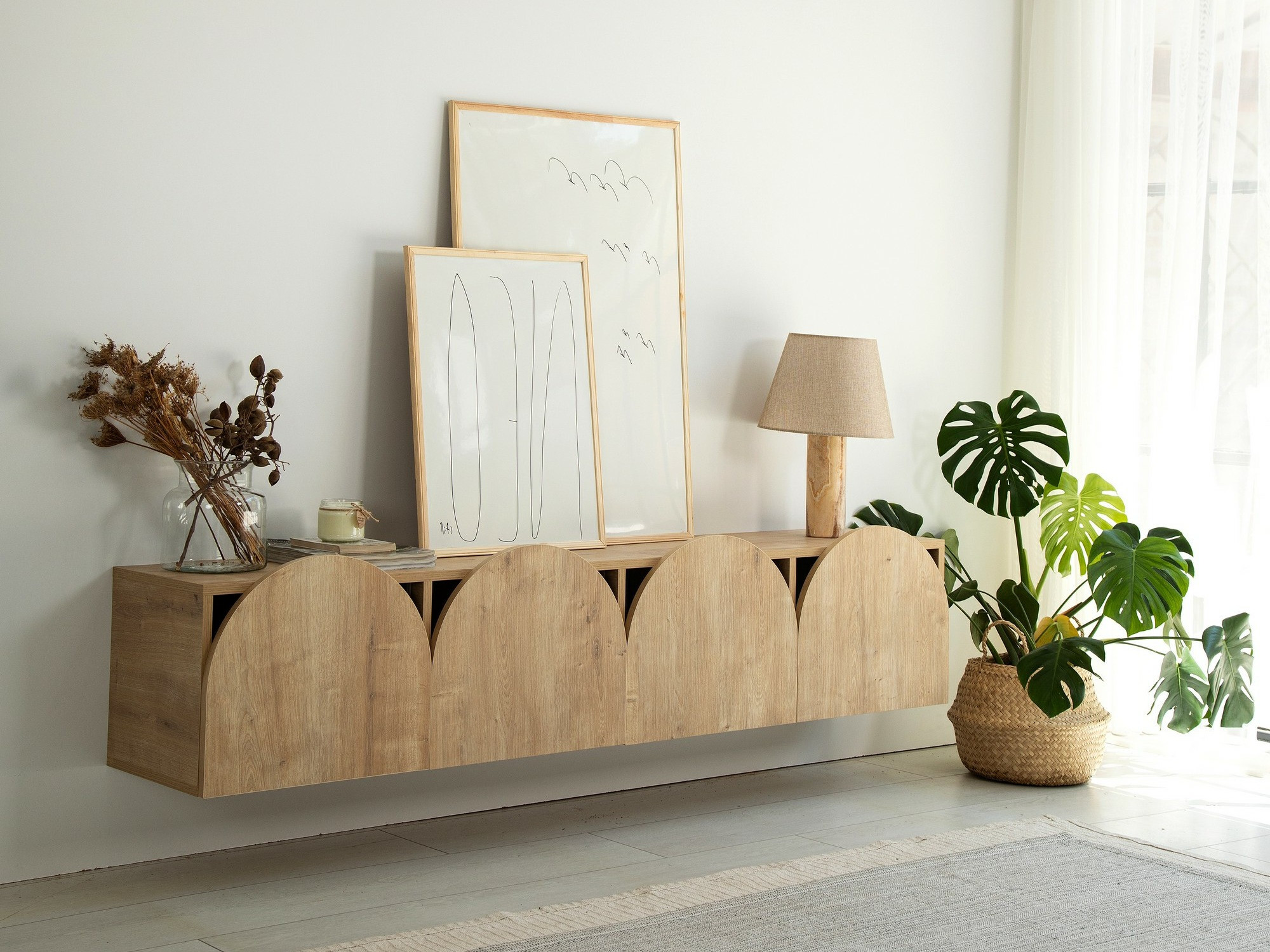 Mueble TV Kailua 2066 (Roble)