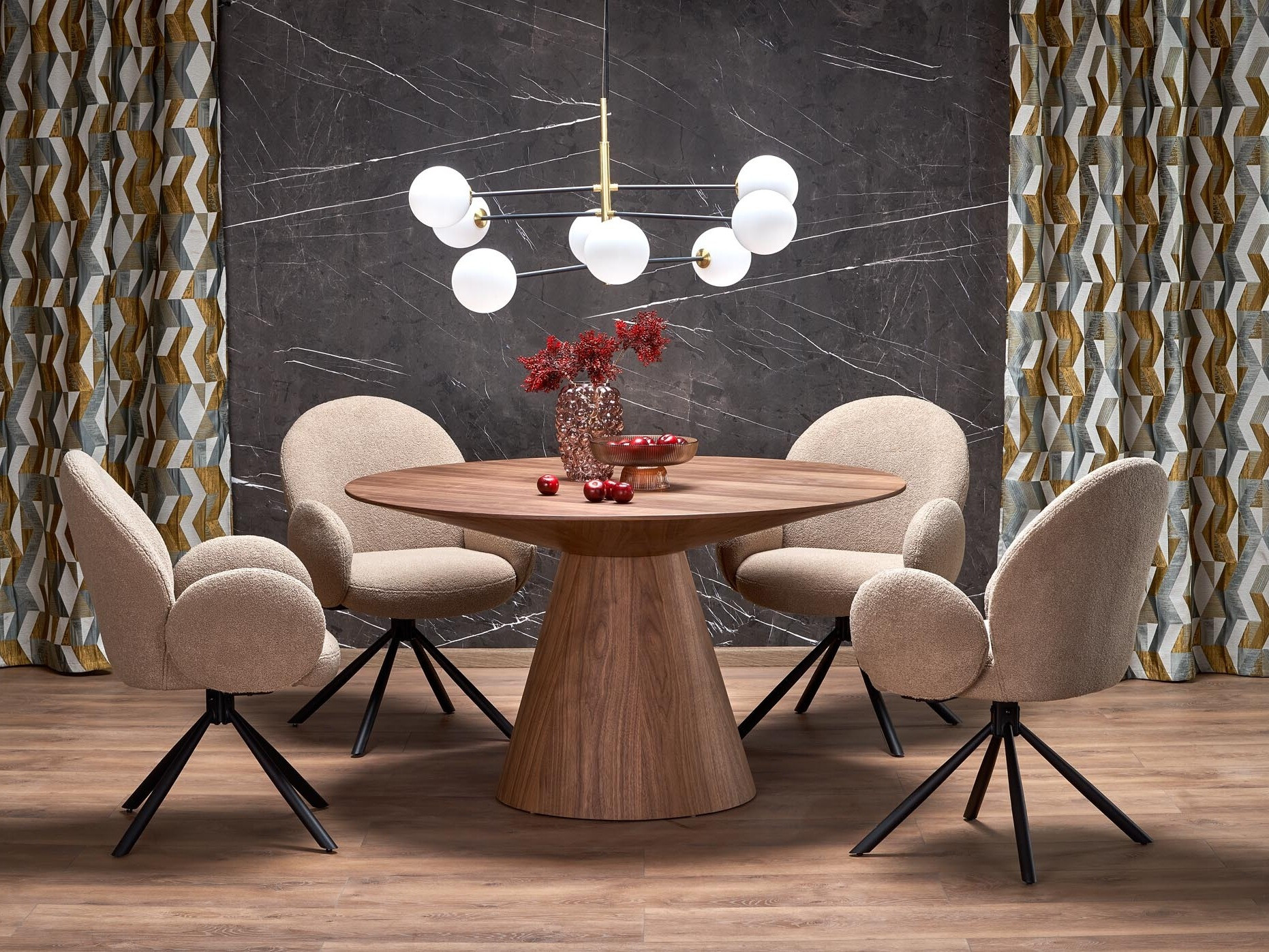 Silla Houston 1527 (Capuchino + Negro)
