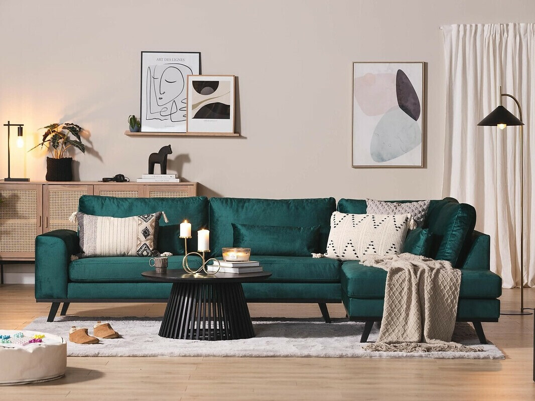 Sofá rinconero Floromo 106 (Monolith 37)