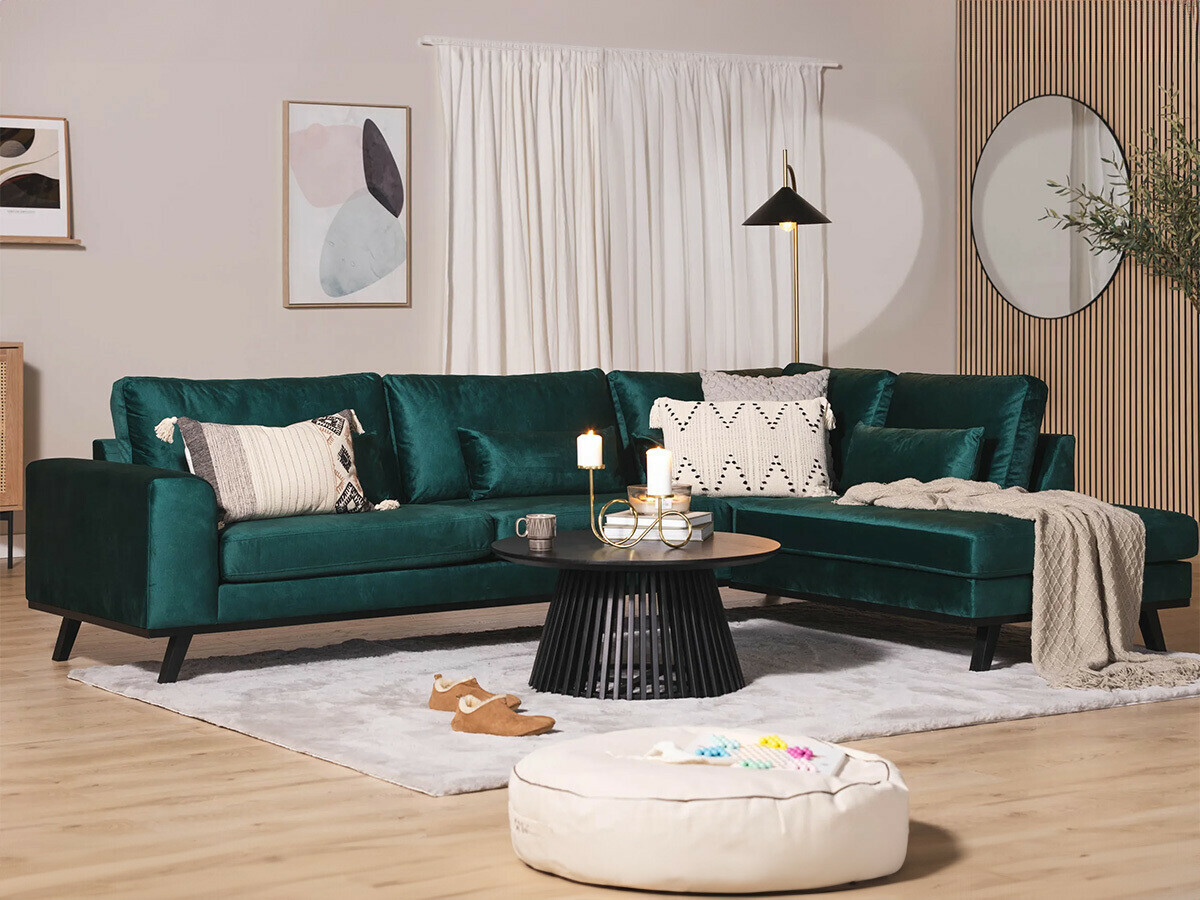 Sofá rinconero Floromo 106 (Monolith 37)