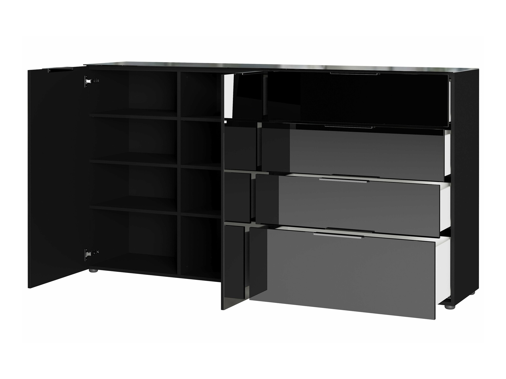 Cómoda Sacramento 302 (Negro)