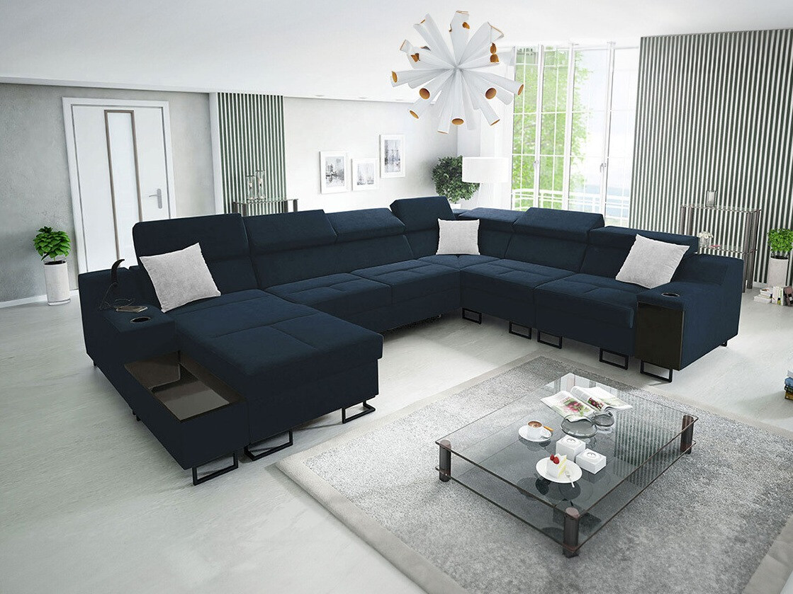 Sofá rinconero Sarasota 160 (Uttario Velvet 2967 + Uttario Velvet 2973)