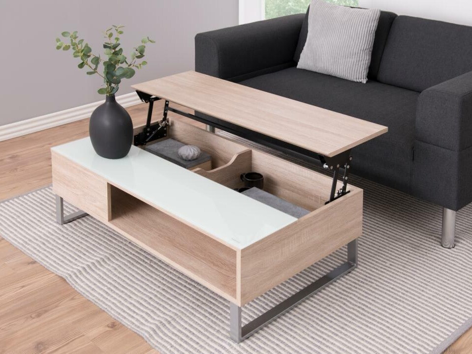 Mesa de centro convertible Norsica 126