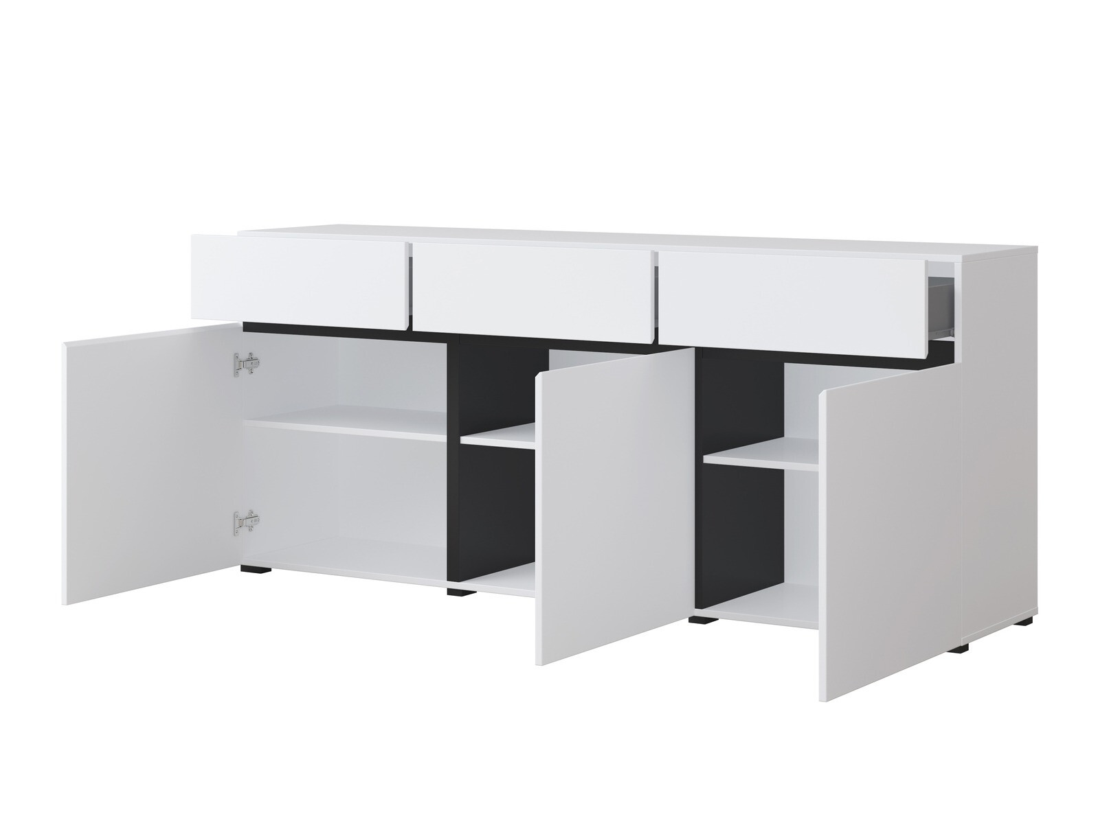 Conjunto de salón Alfere 106 (Blanco)