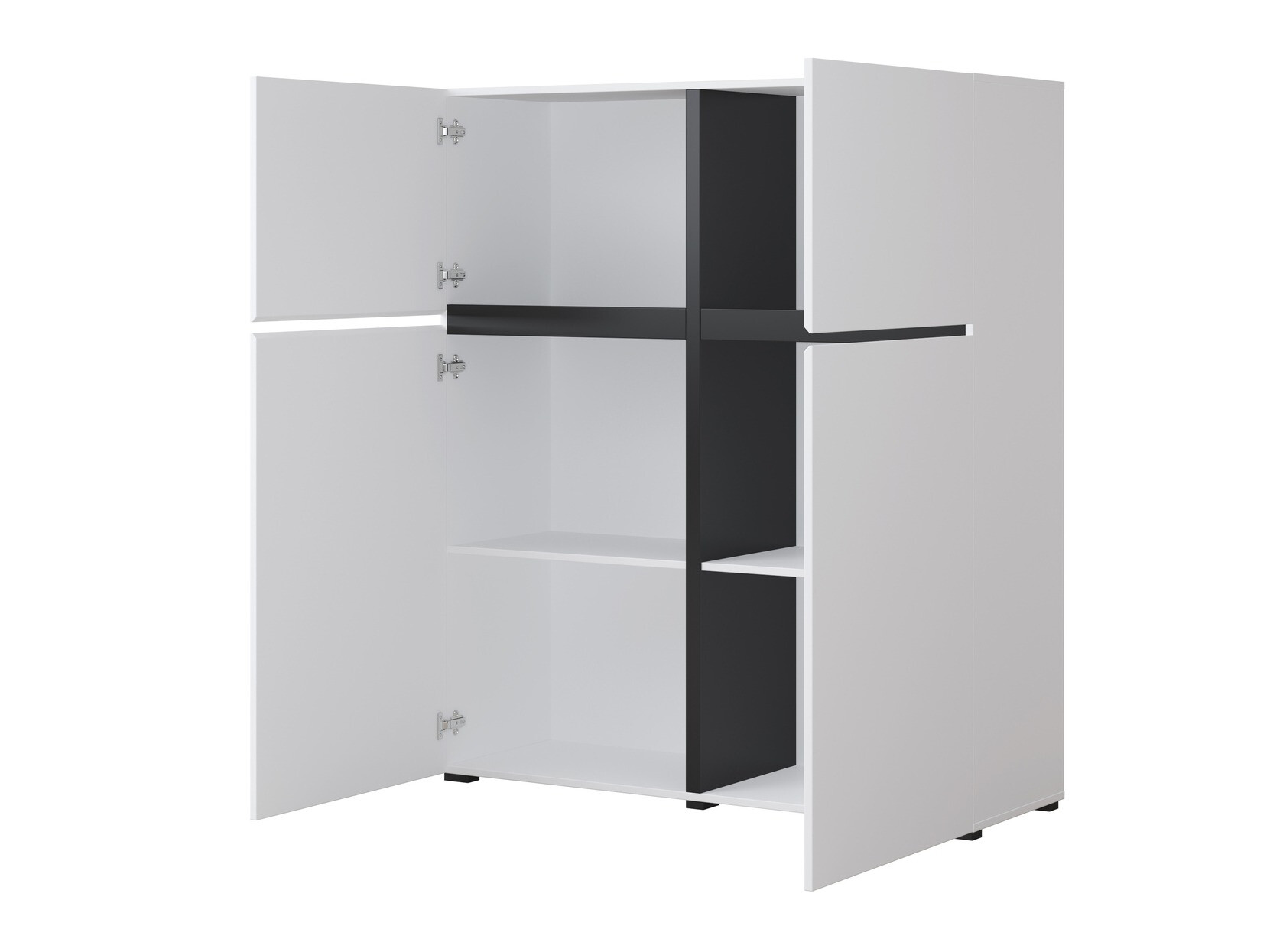 Conjunto de salón Alfere 106 (Blanco)