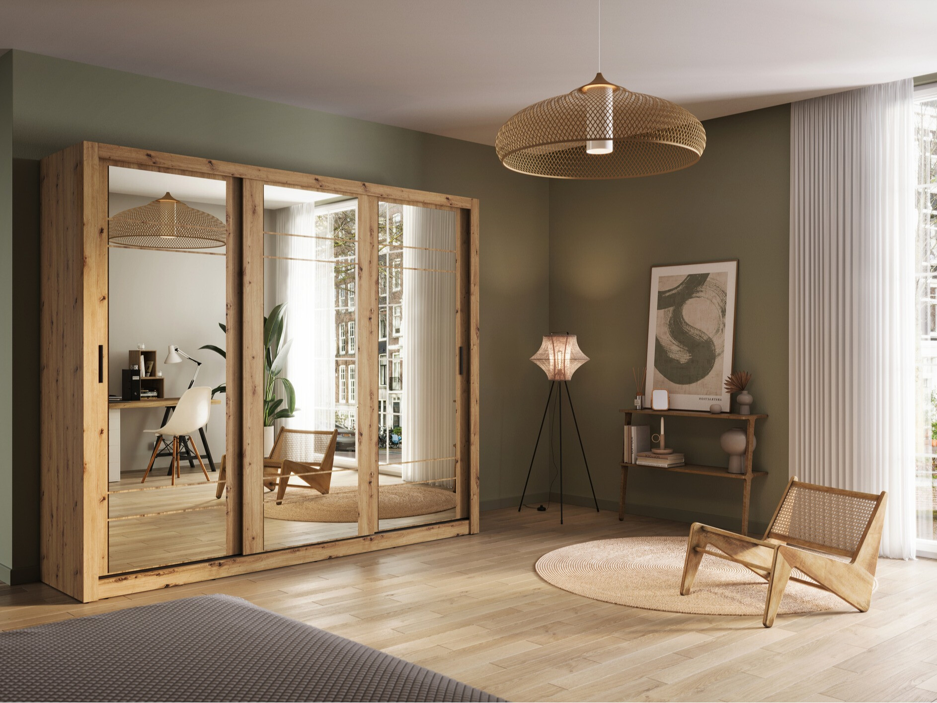 Armario Fresno 101 (Roble Artisan)