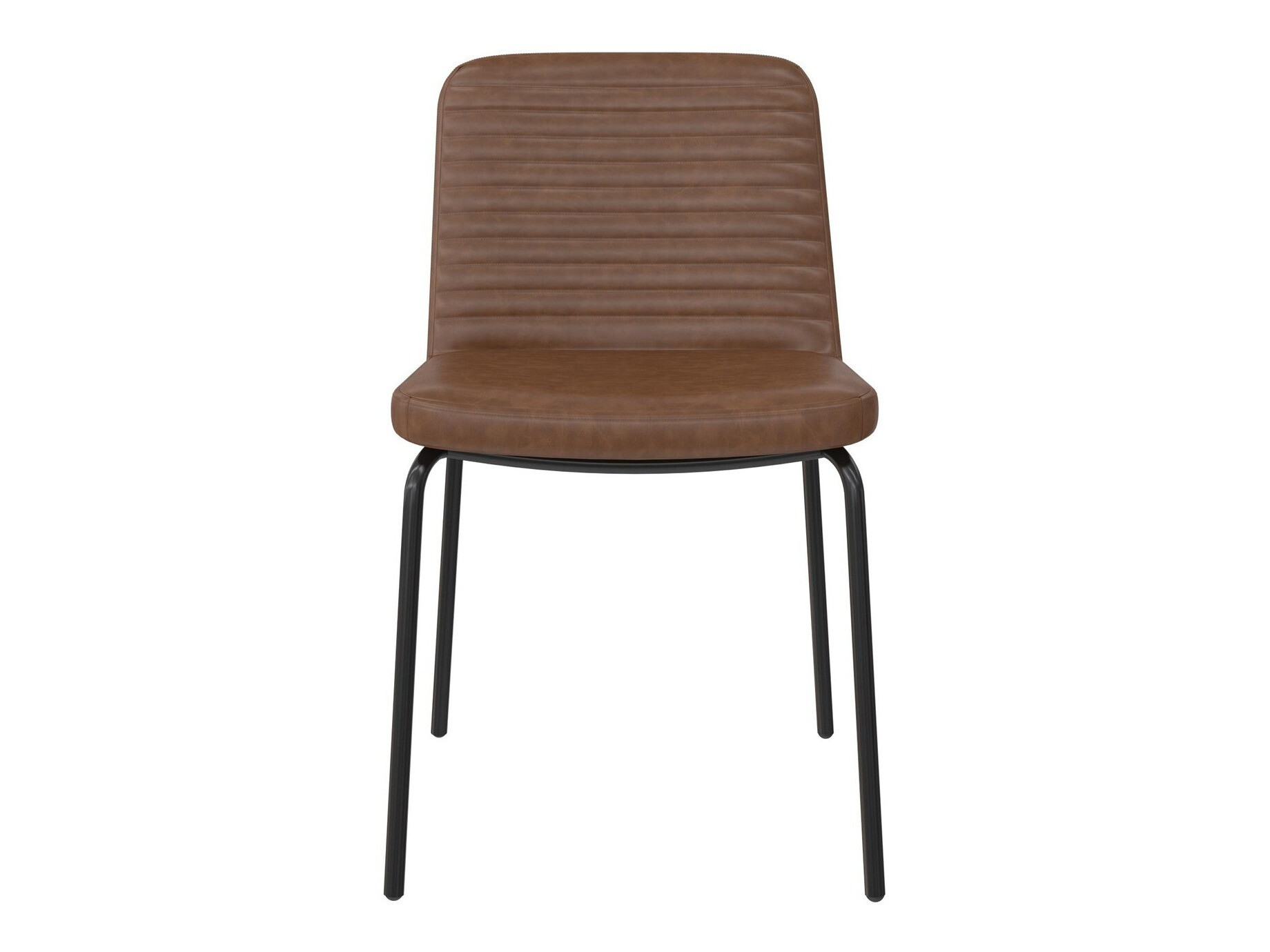 Conjunto de sillas Tulsa 208 (Marrón + Negro)