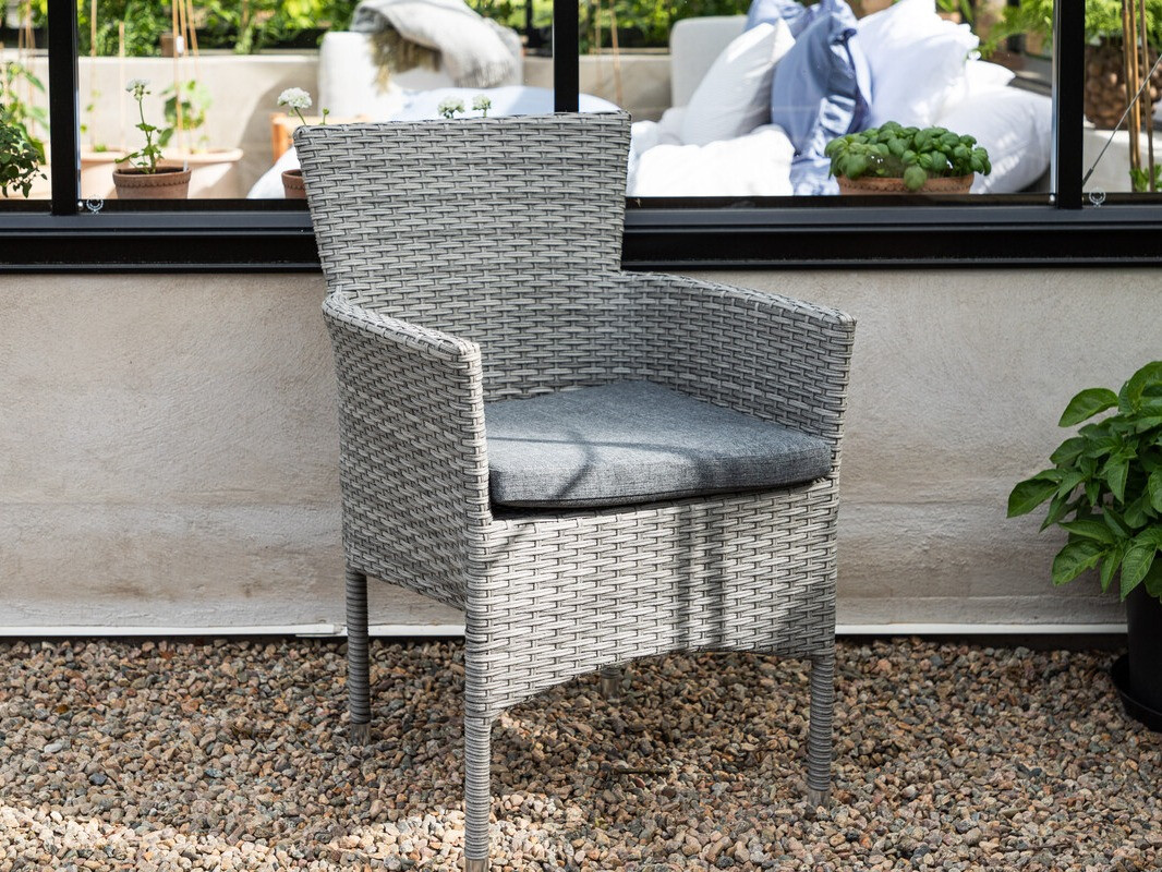 Silla para exterior Dallas 4636 (Gris)
