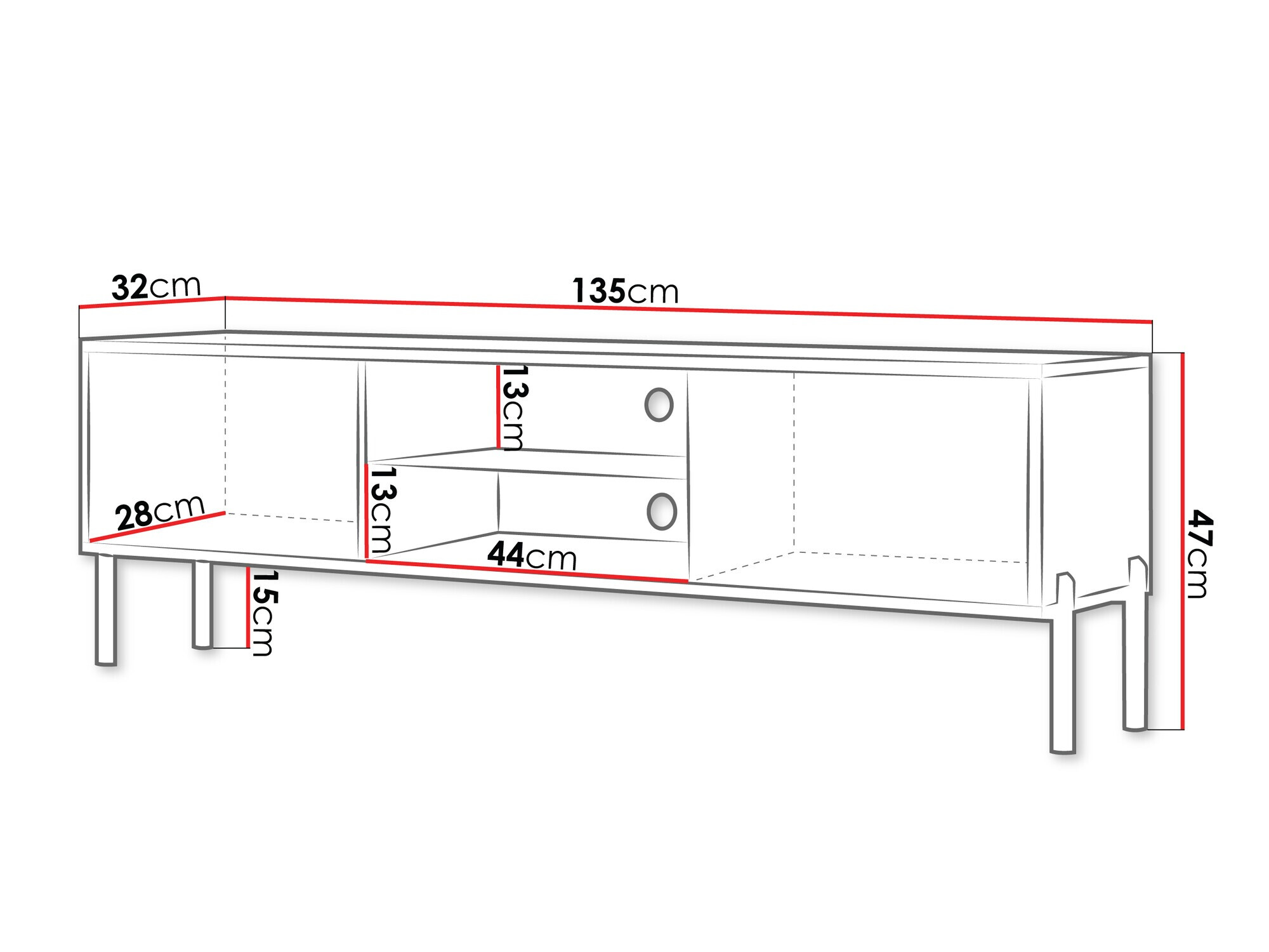 Mueble TV Nashville C102