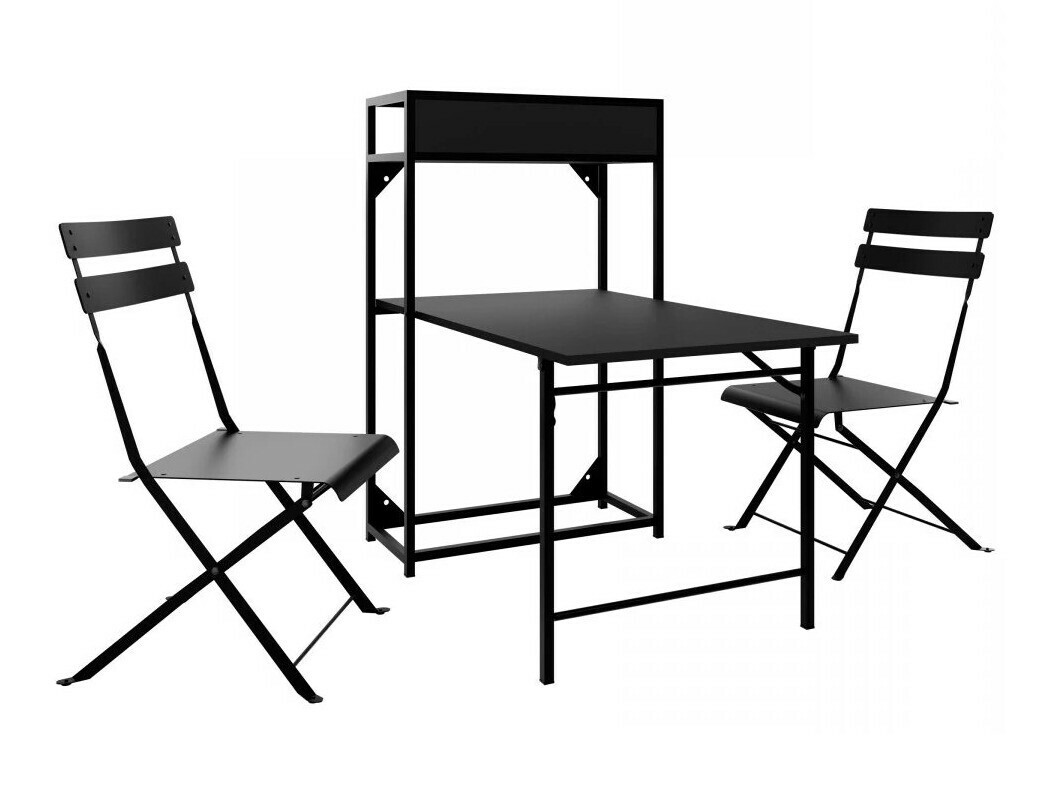 Conjunto de terraza Richardson 124 (Negro)