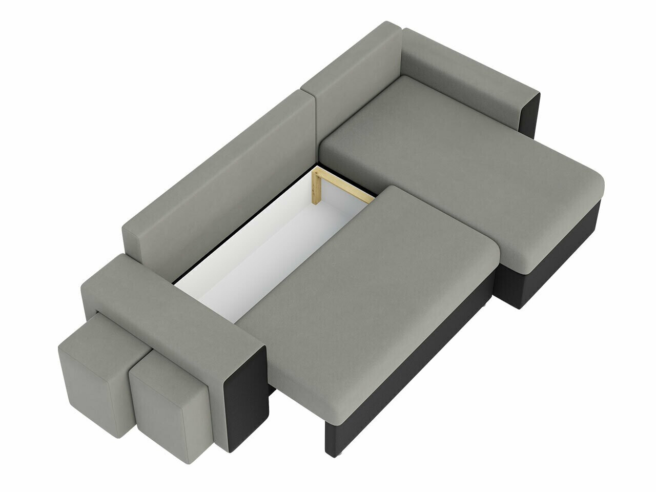 Sofá rinconero Memphis 138 (Poso 110)