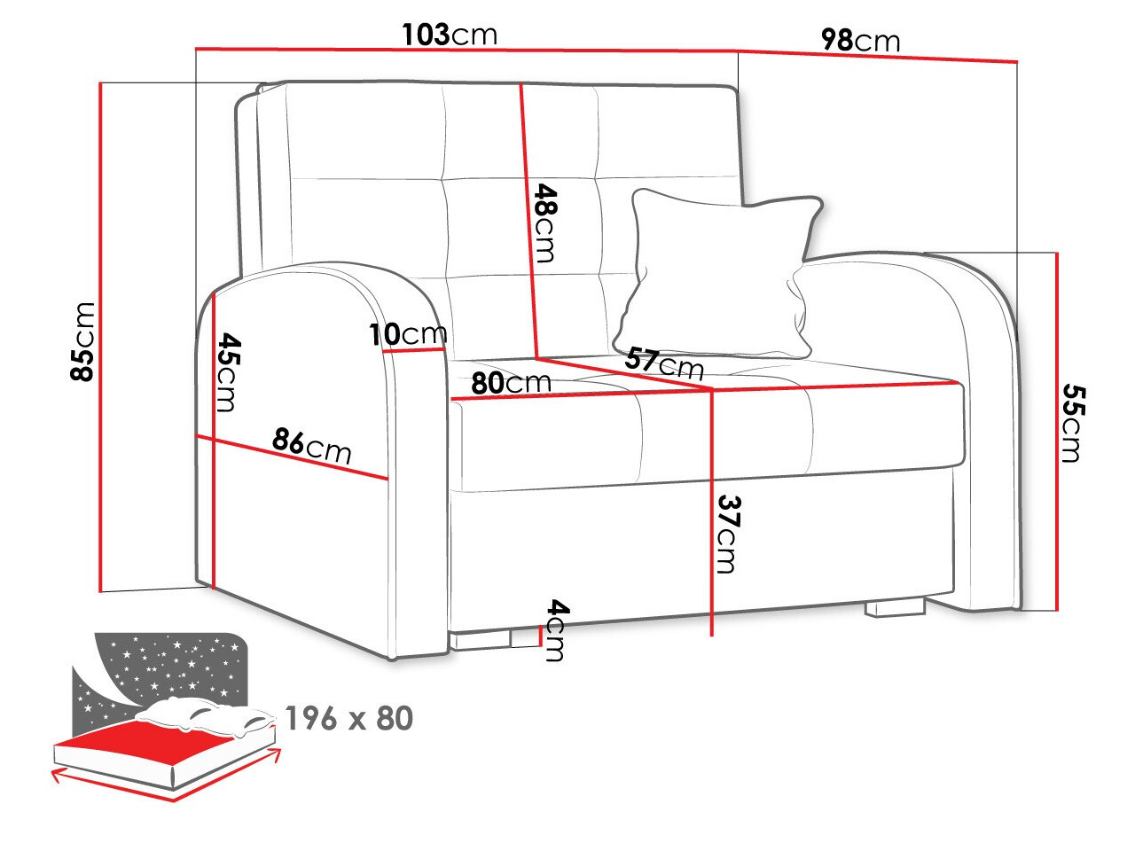 Sillón Silona I (Aragon 14)