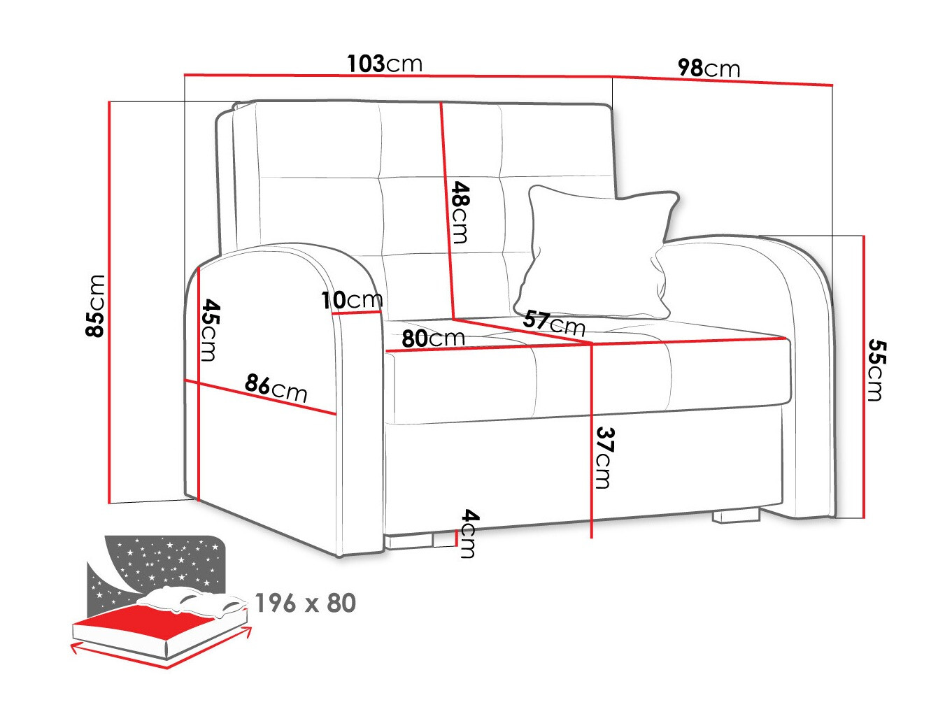 Sillón Silona I (Aragon 90)