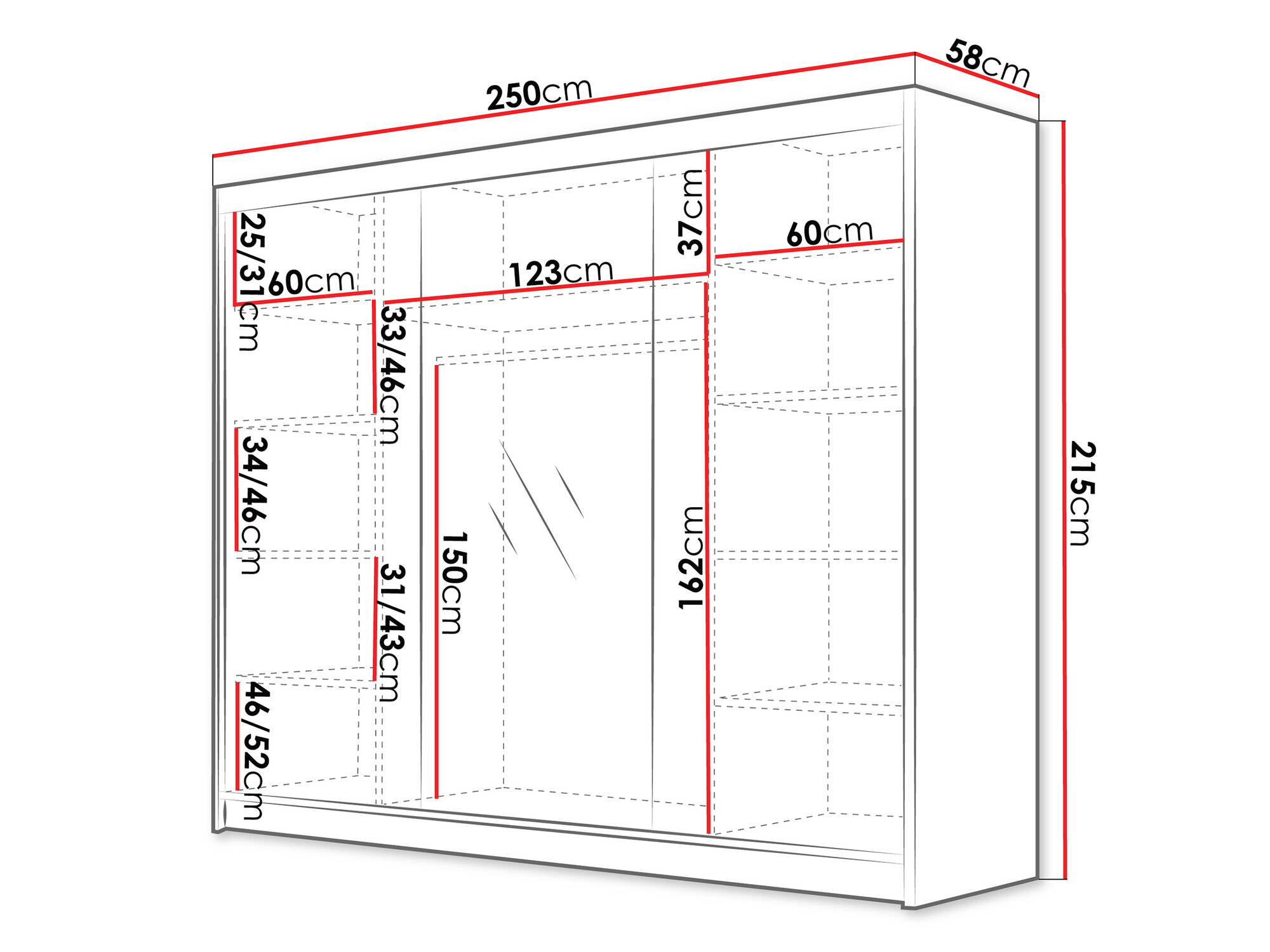 Armario Closico Veltron II (Cachemira)