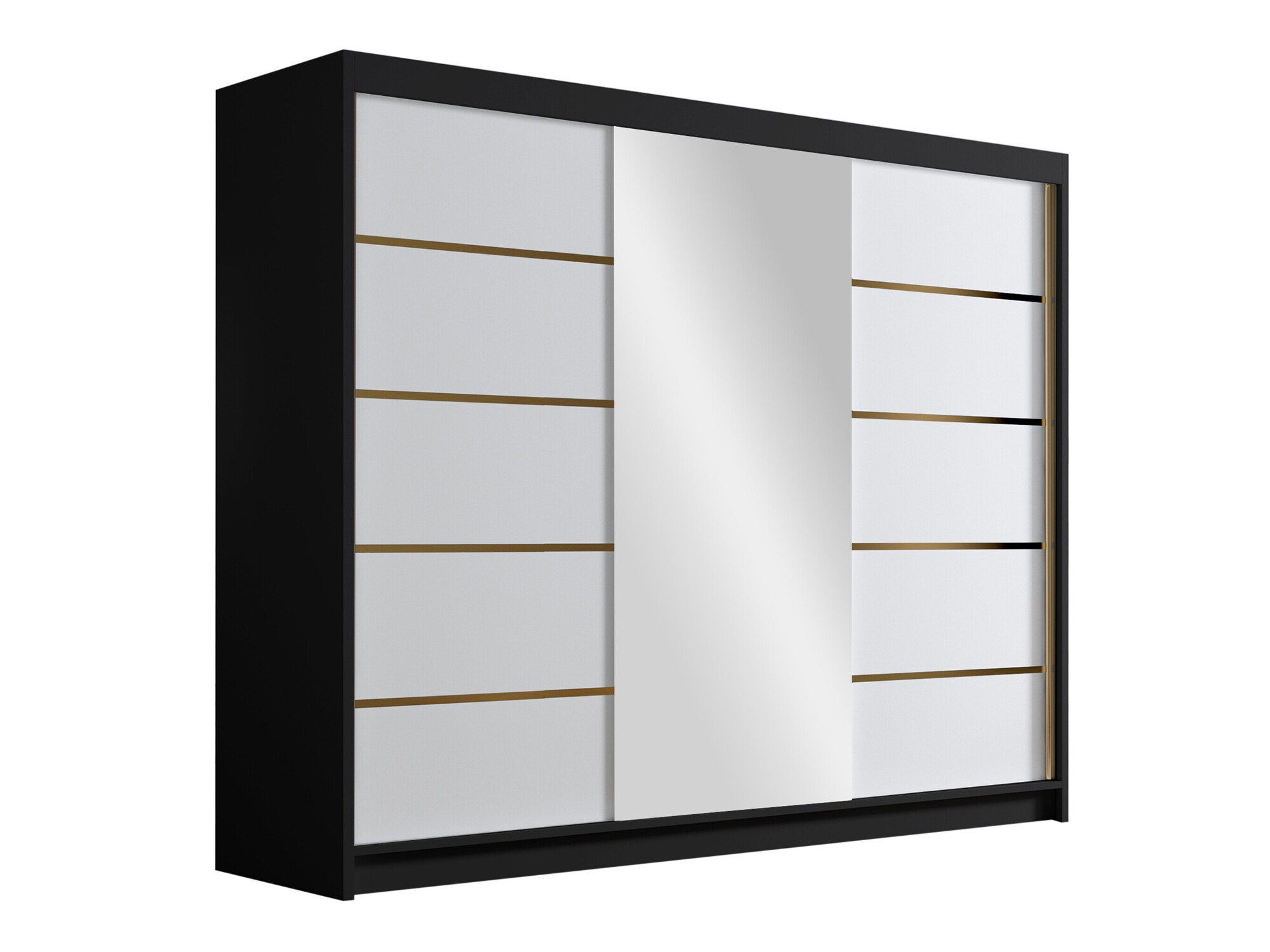 Armario Closico Veltron II (Negro + Blanco)