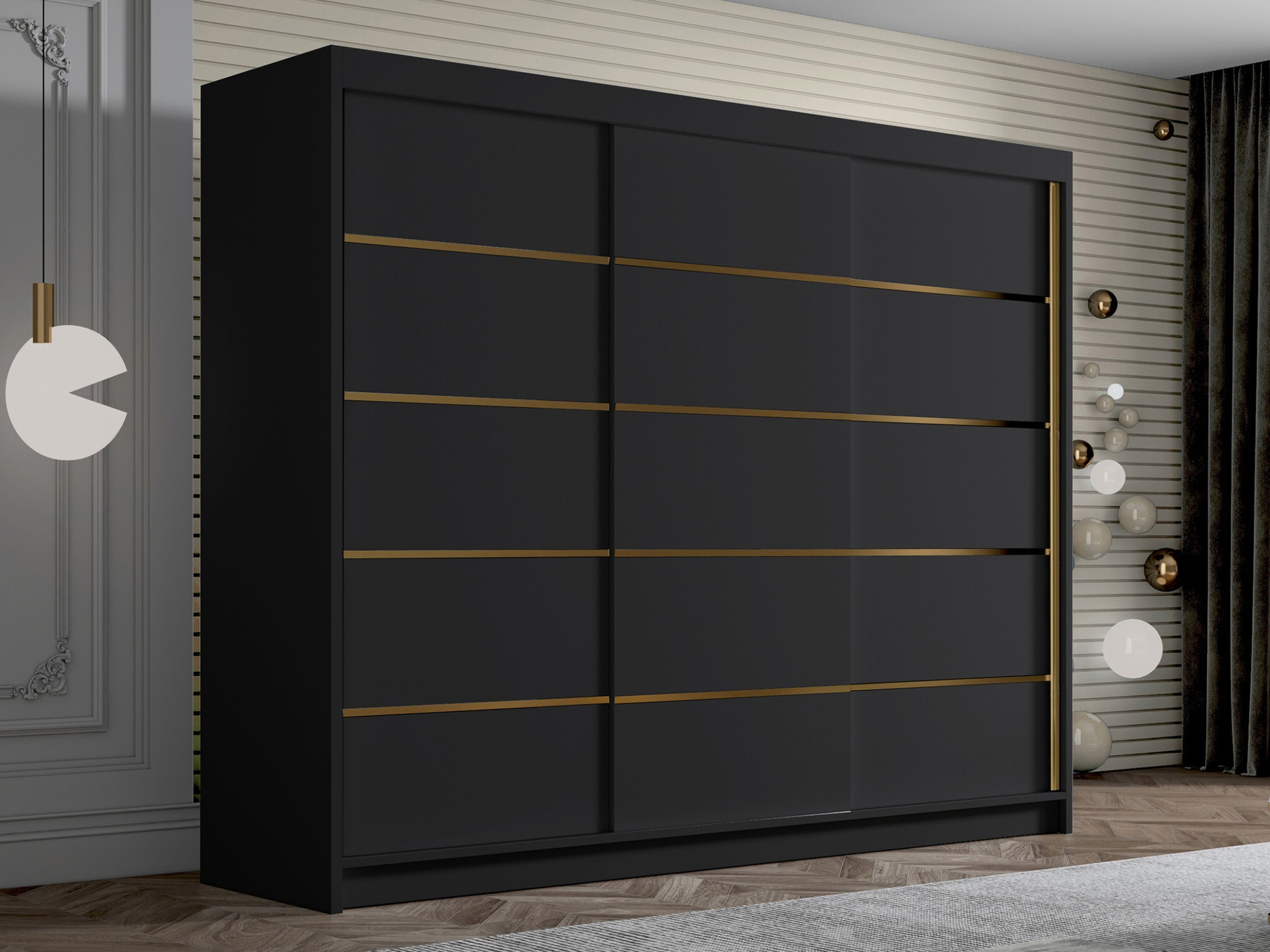 Armario Closico Veltron II (Negro)
