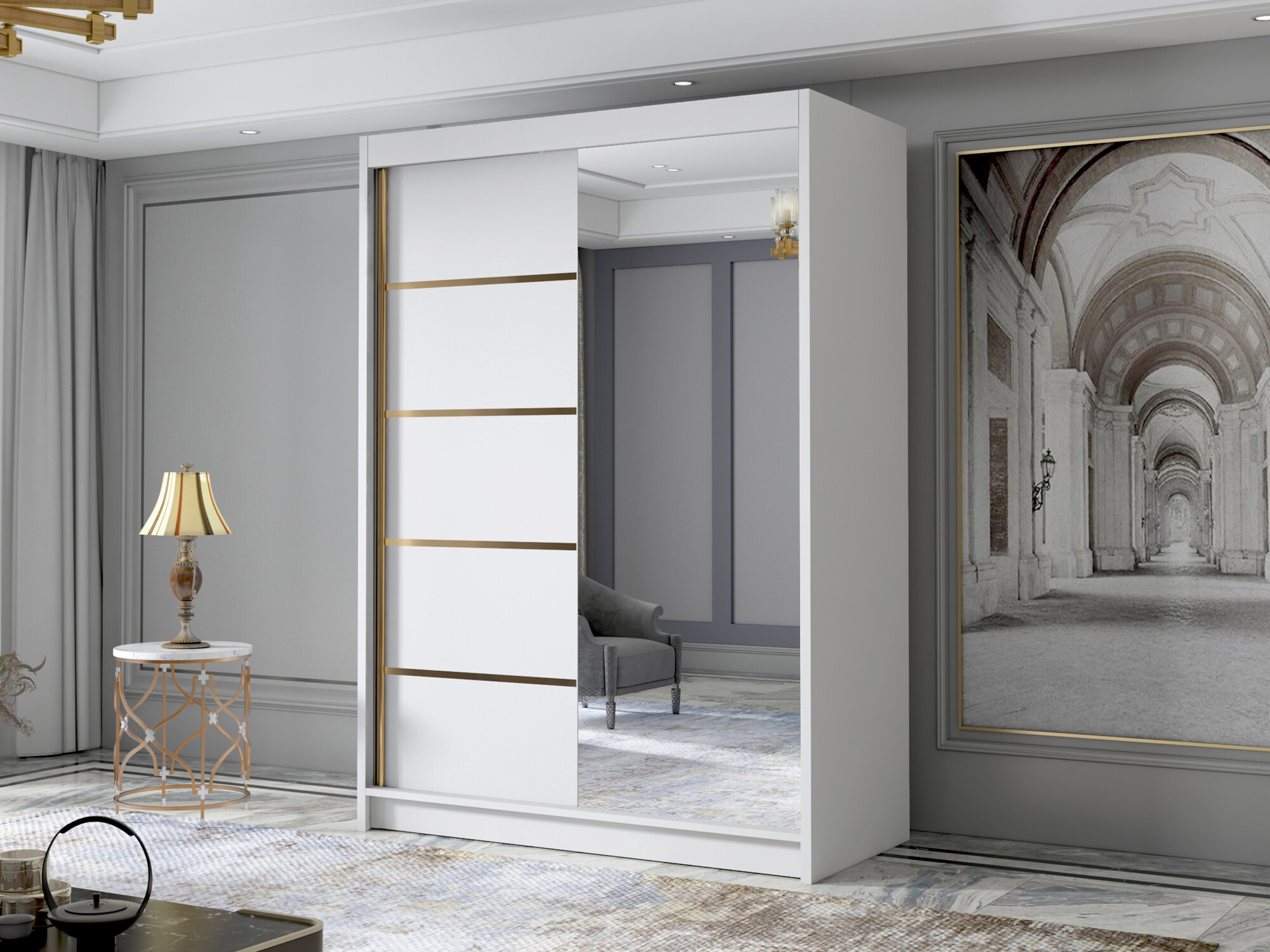 Armario Closico 188 (Blanco)