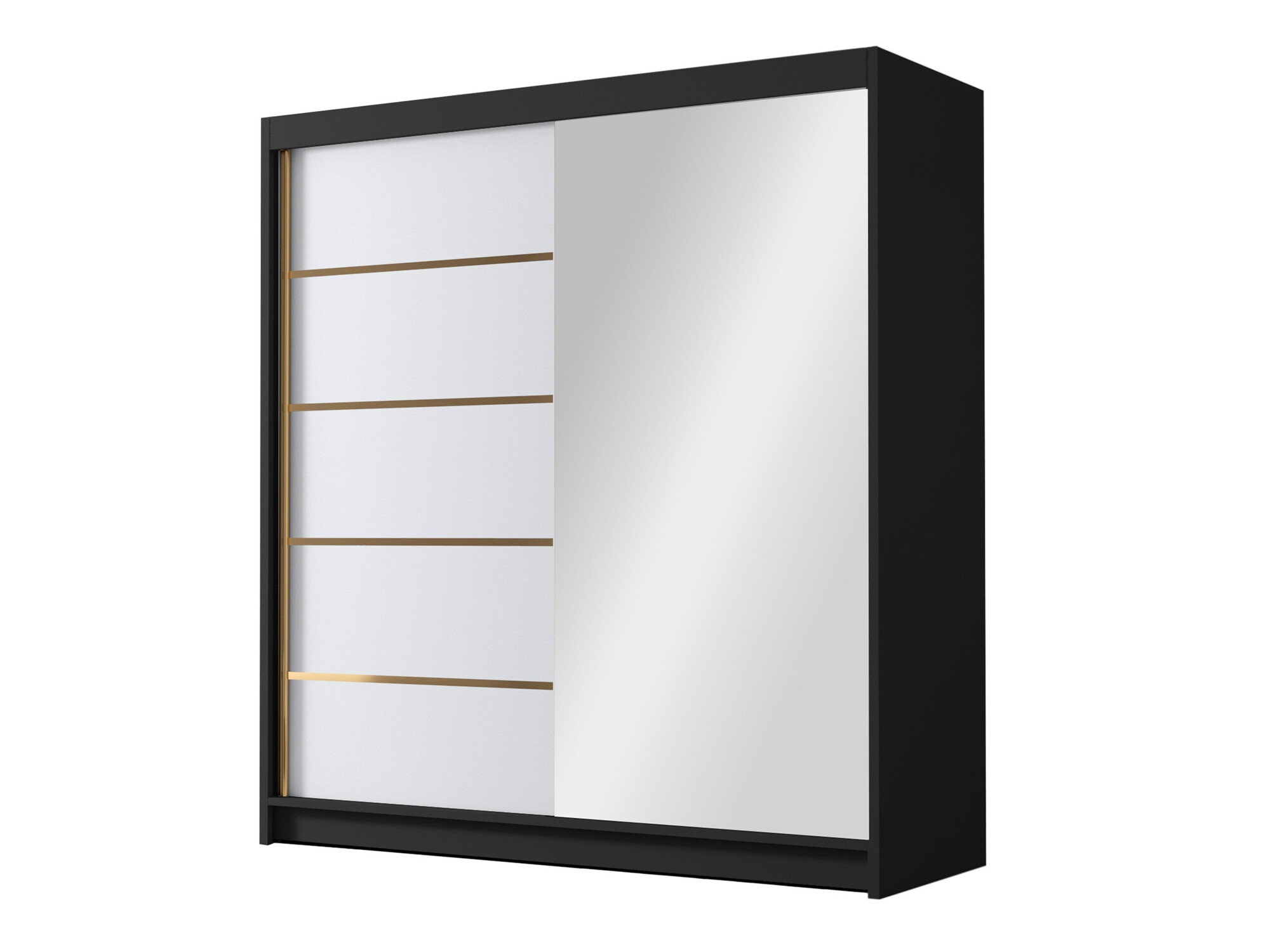 Armario Closico Vallor III (Negro + Blanco)