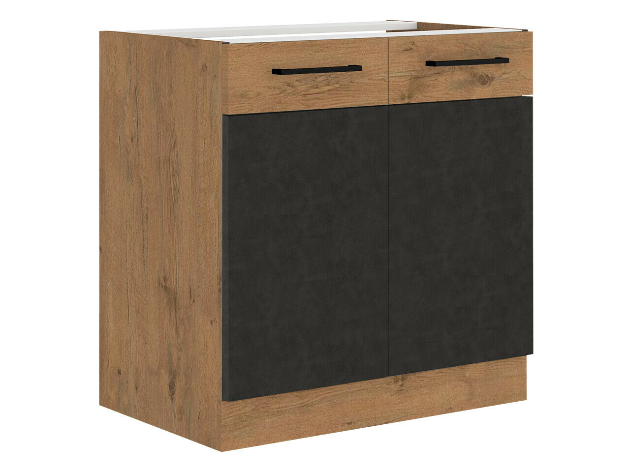 Armario modular con puertas. Wood Grey 110