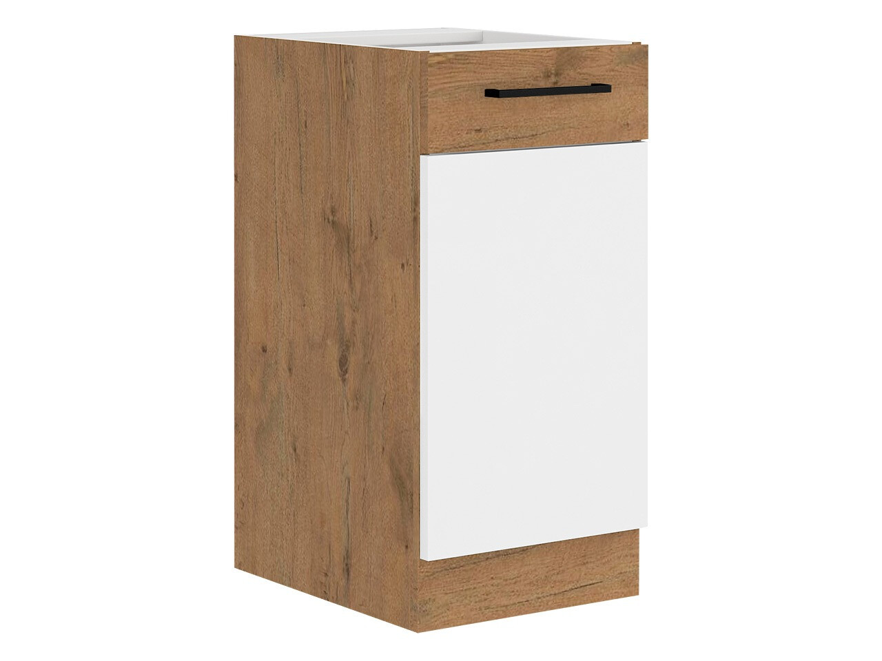 Armario modular con puertas. Wood White 120