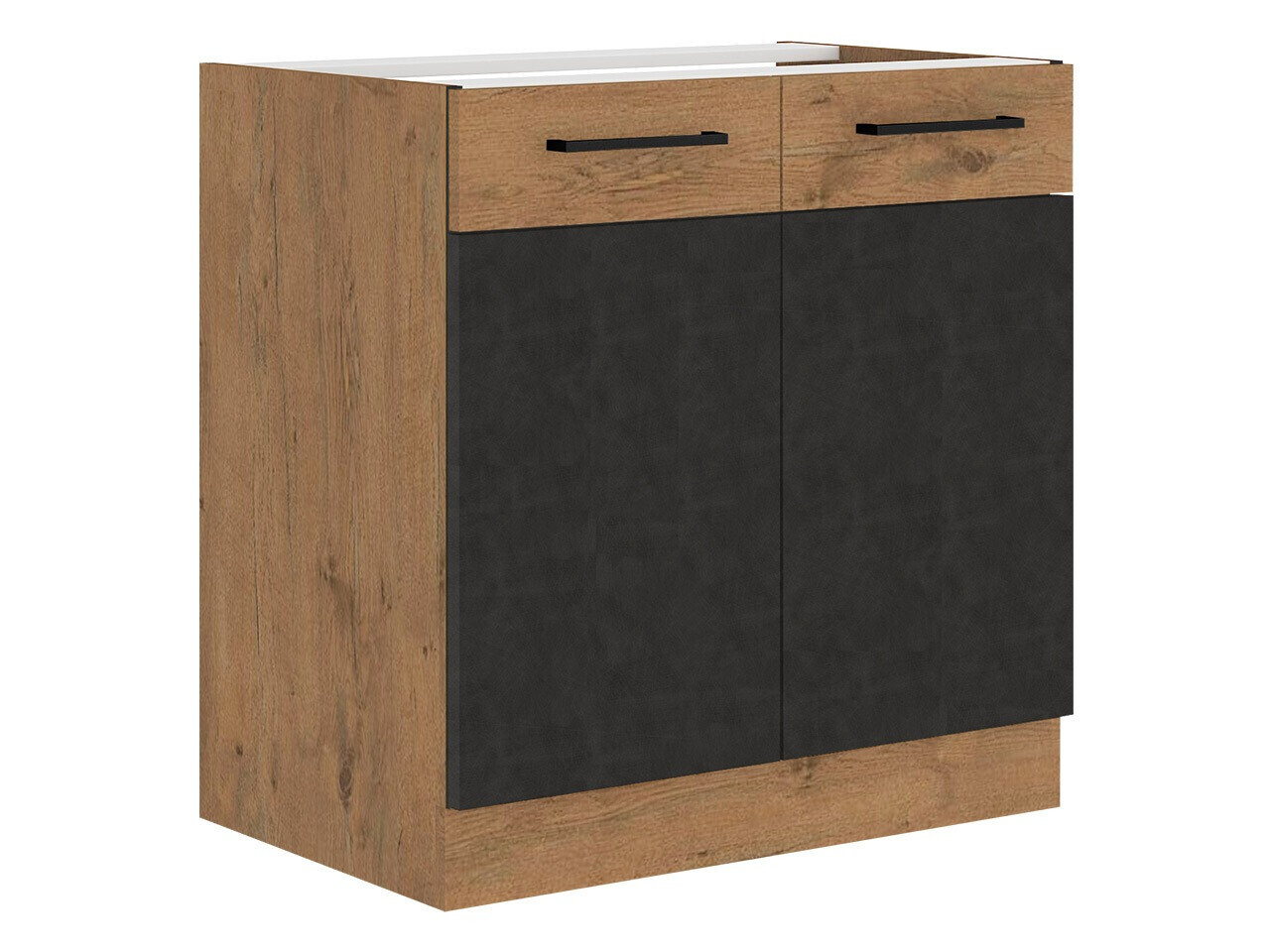 Mueble lavabo modular con puertas Wood Grey 108