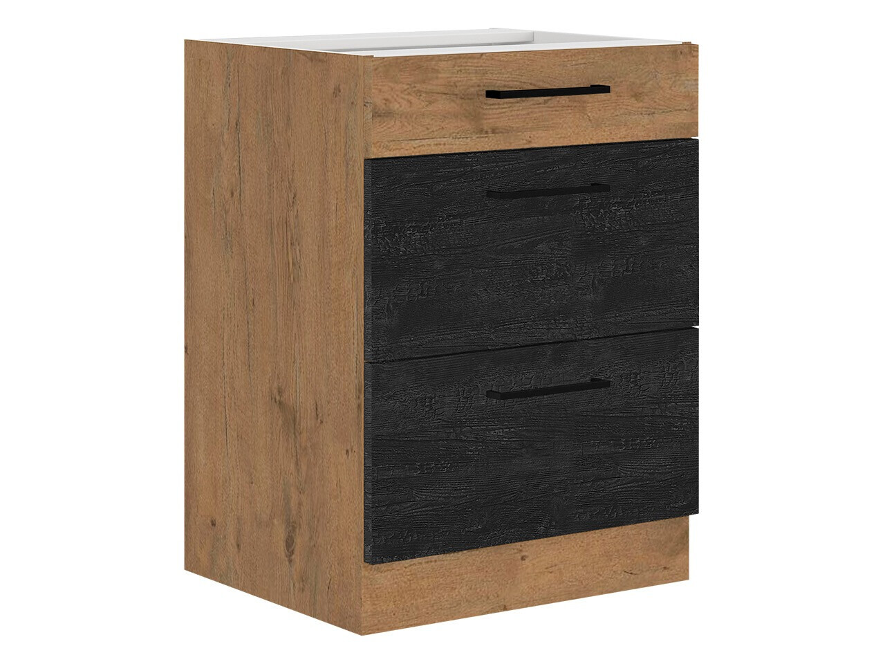 Mueble modular con cajones Wood Dark 105