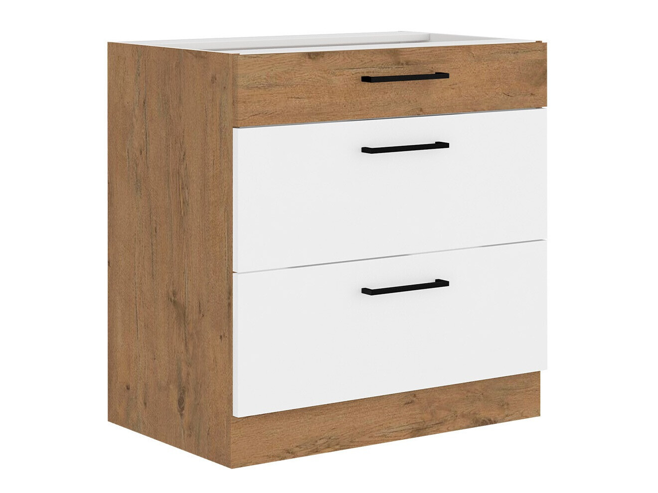 Mueble modular con cajones Wood White 123